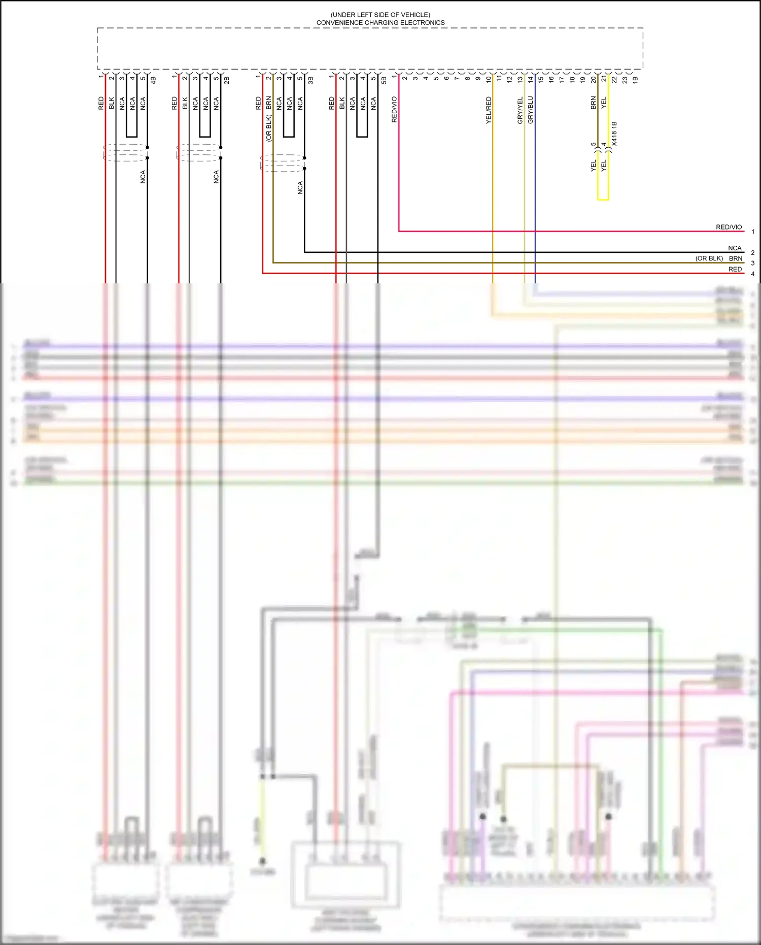 Wiring diagram data lines system for BMW 5 series G30/G31 facelift (2020-2024) (1 of 1)