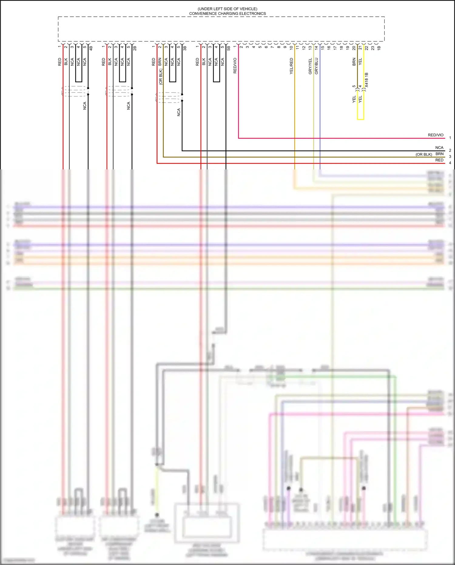 Wiring diagram computer data for BMW 5 series G30/G31 (2016-2020) (3 of 3)