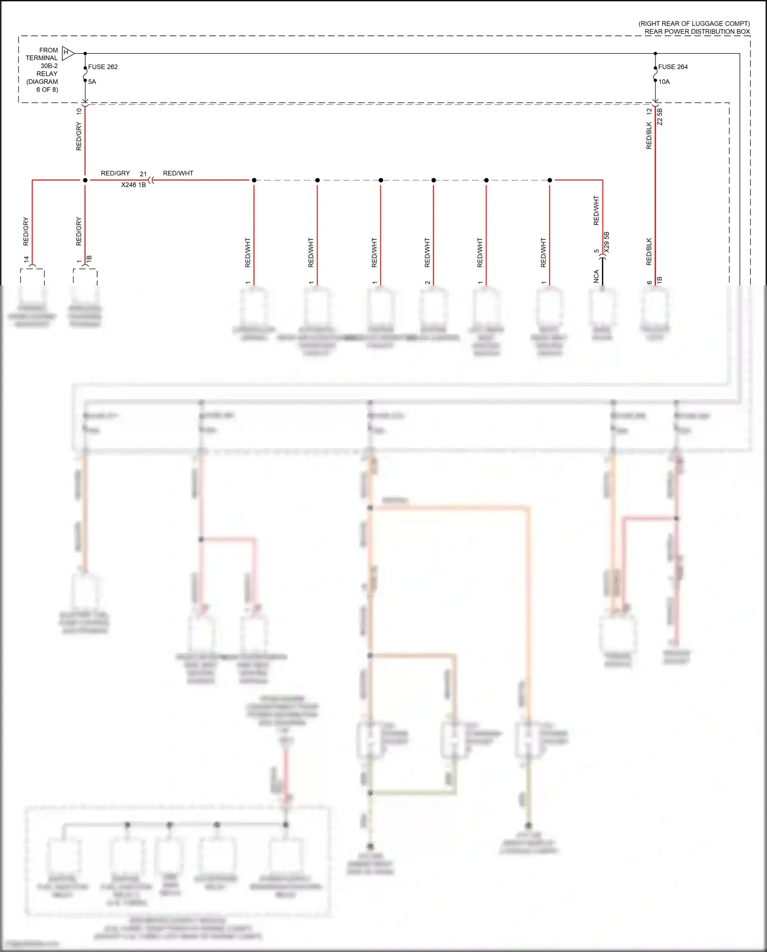 Wiring diagram trailer module for BMW 5 series G30/G31 (2016-2020) (6 of 6)