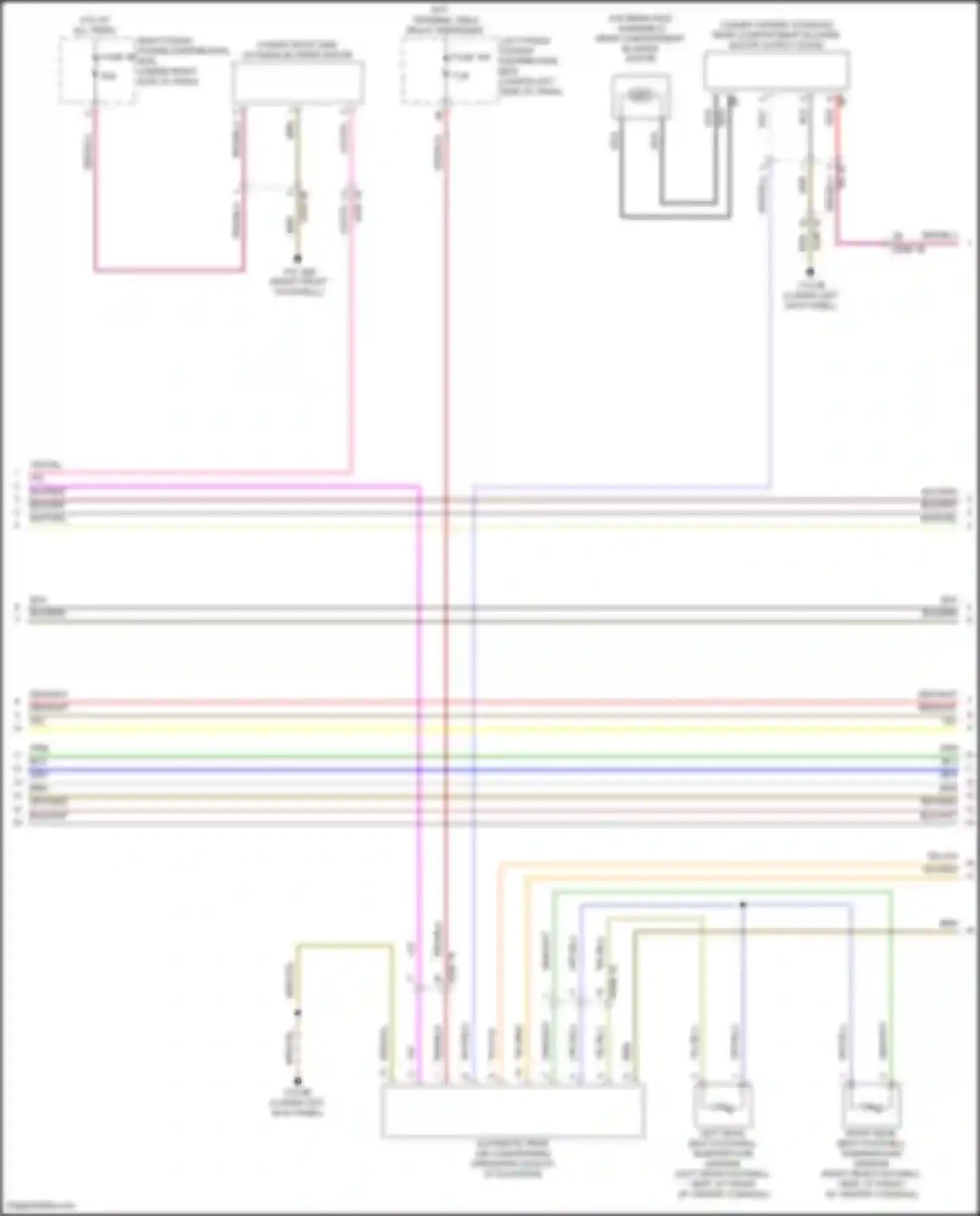 5 series BMW G60 (2023-2024): Automatic a/c circuit (2 of 7)