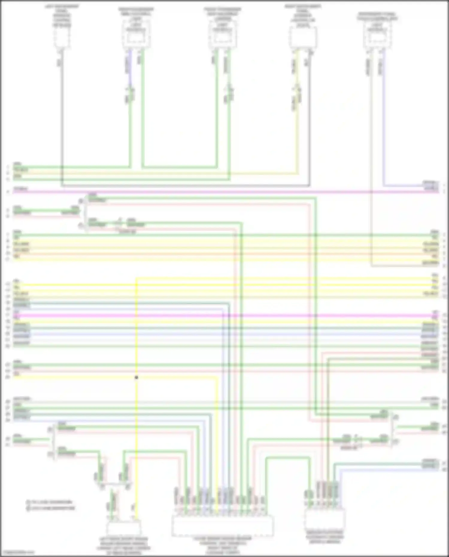 5 series BMW G60 (2023-2024): High/low bus circuit (7 of 13)