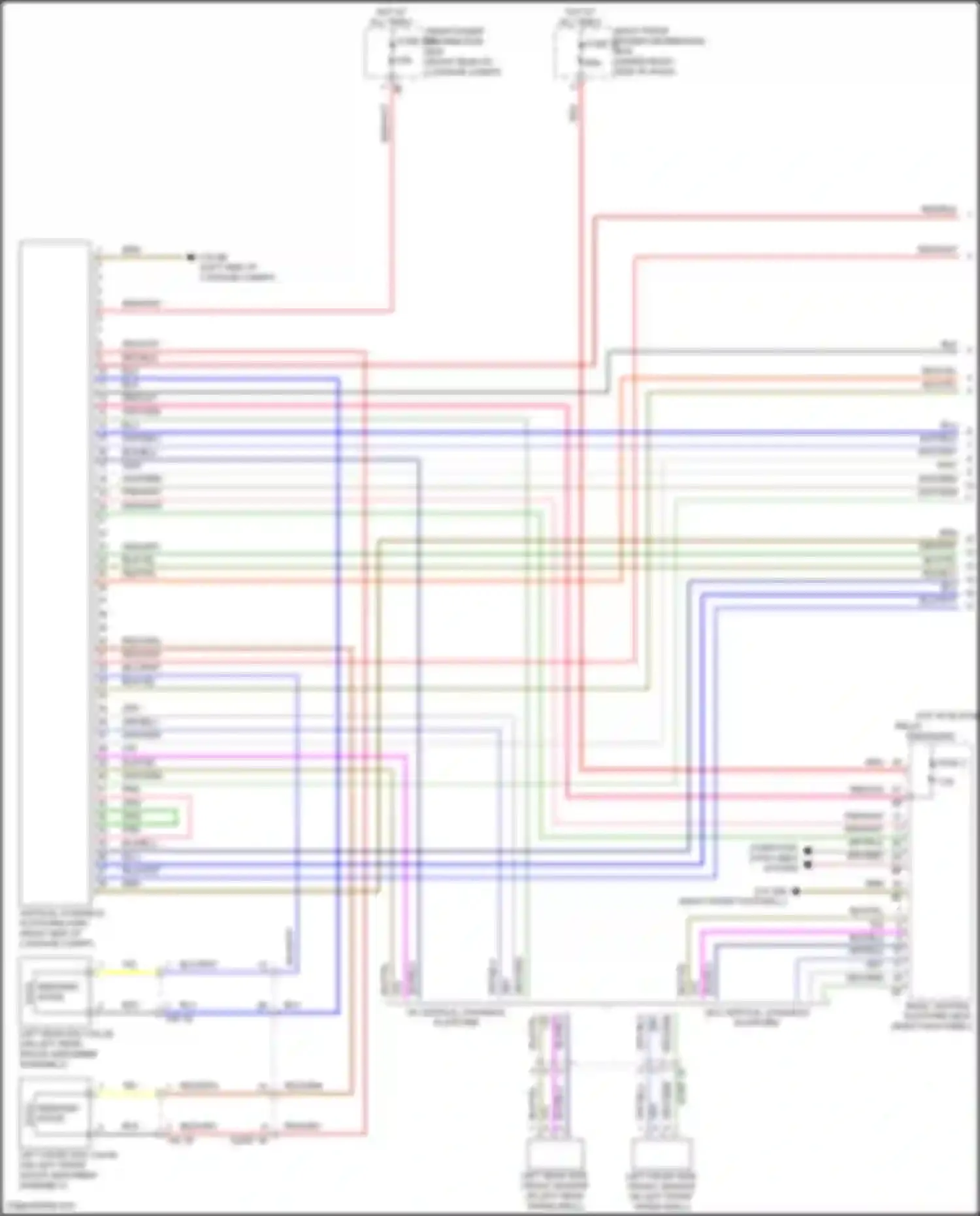 5 series BMW G60 (2023-2024): Dynamic drive suspension circuit (1 of 2)