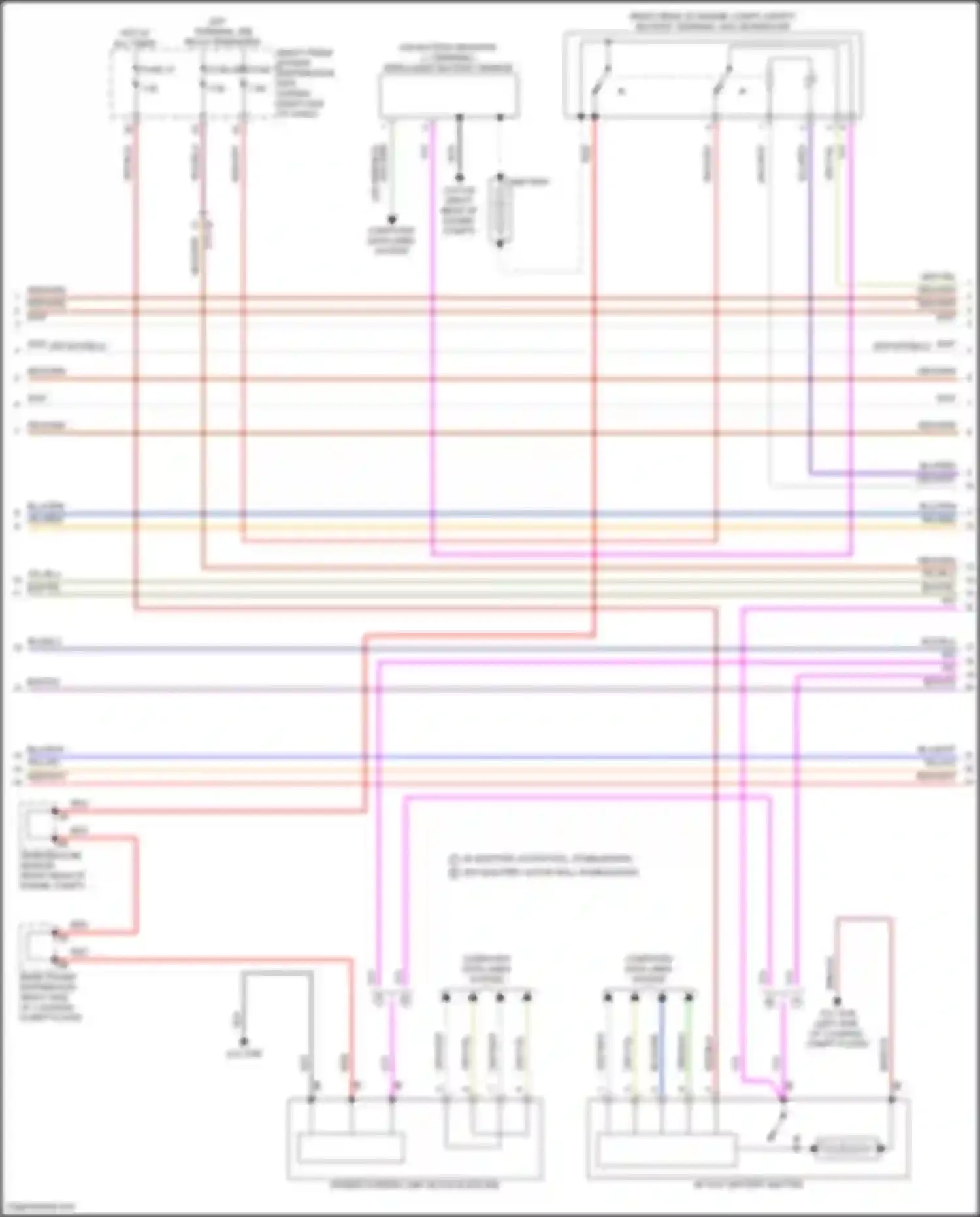 5 series BMW G60 (2023-2024): Wiring diagram engine performance 2.0l turbo hybrid (2 of 10)