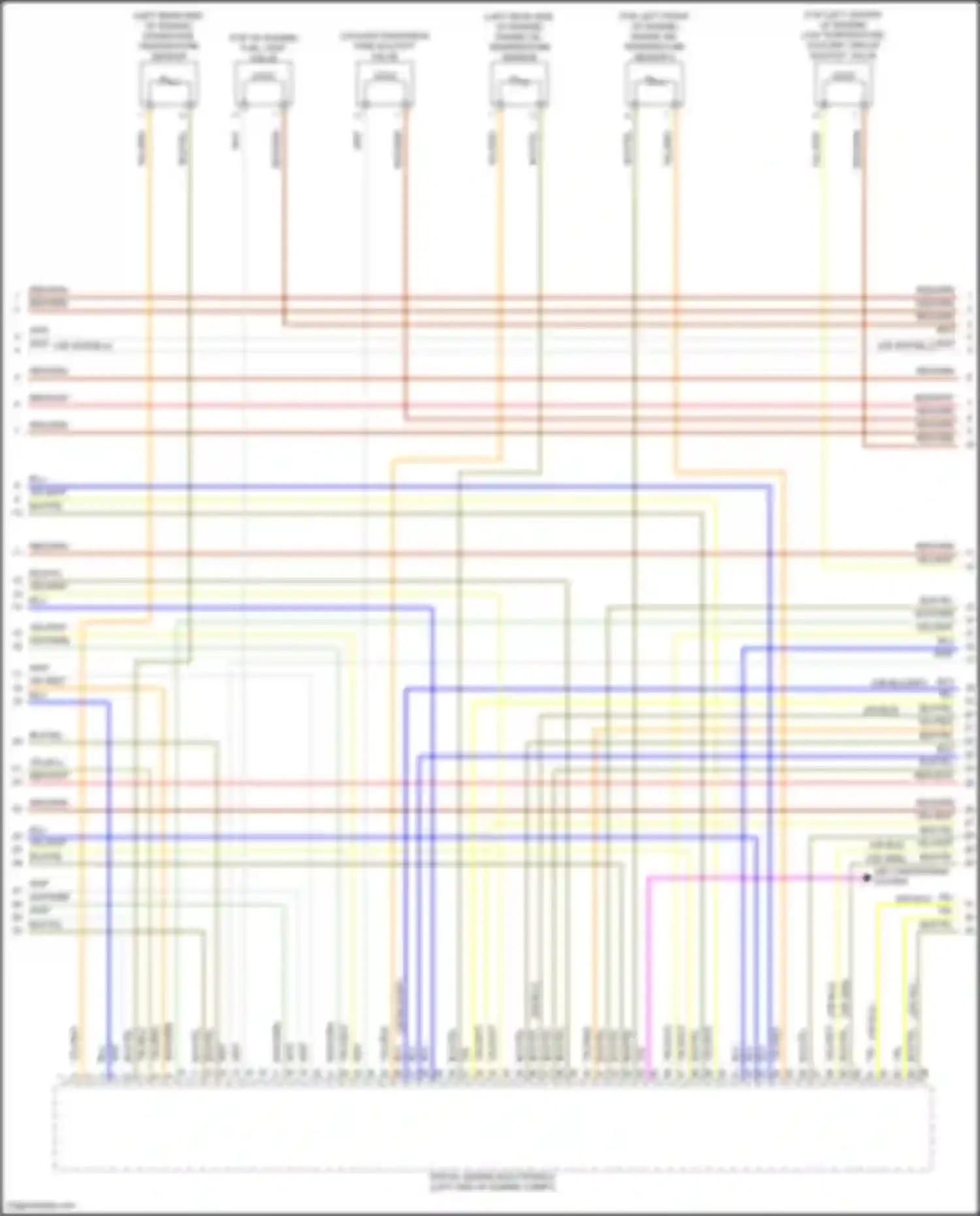 5 series BMW G60 (2023-2024): Wiring diagram engine performance 2.0l turbo hybrid (6 of 10)