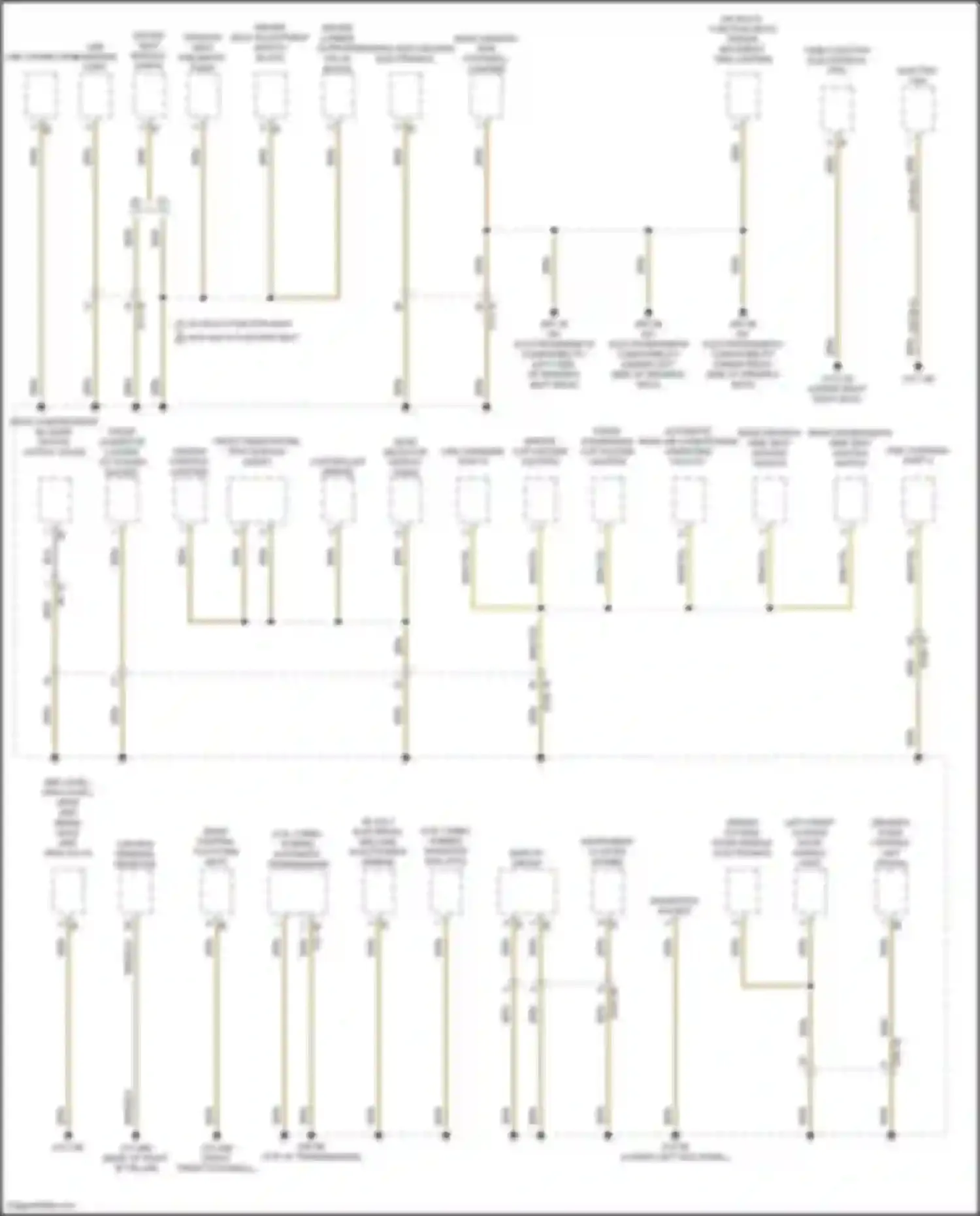 5 series BMW G60 (2023-2024): Ground distribution circuit (4 of 5)