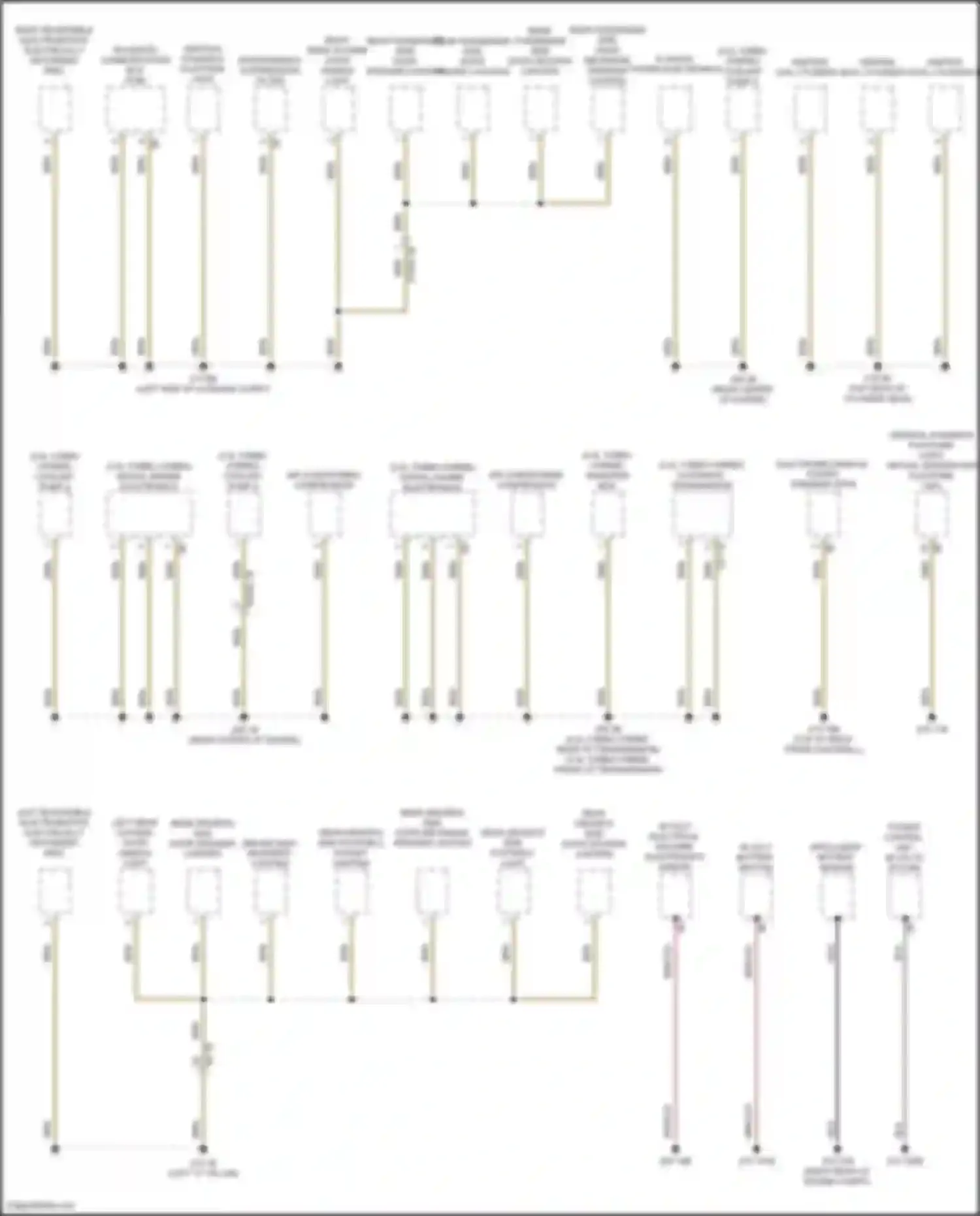 5 series BMW G60 (2023-2024): Ground distribution circuit (5 of 5)