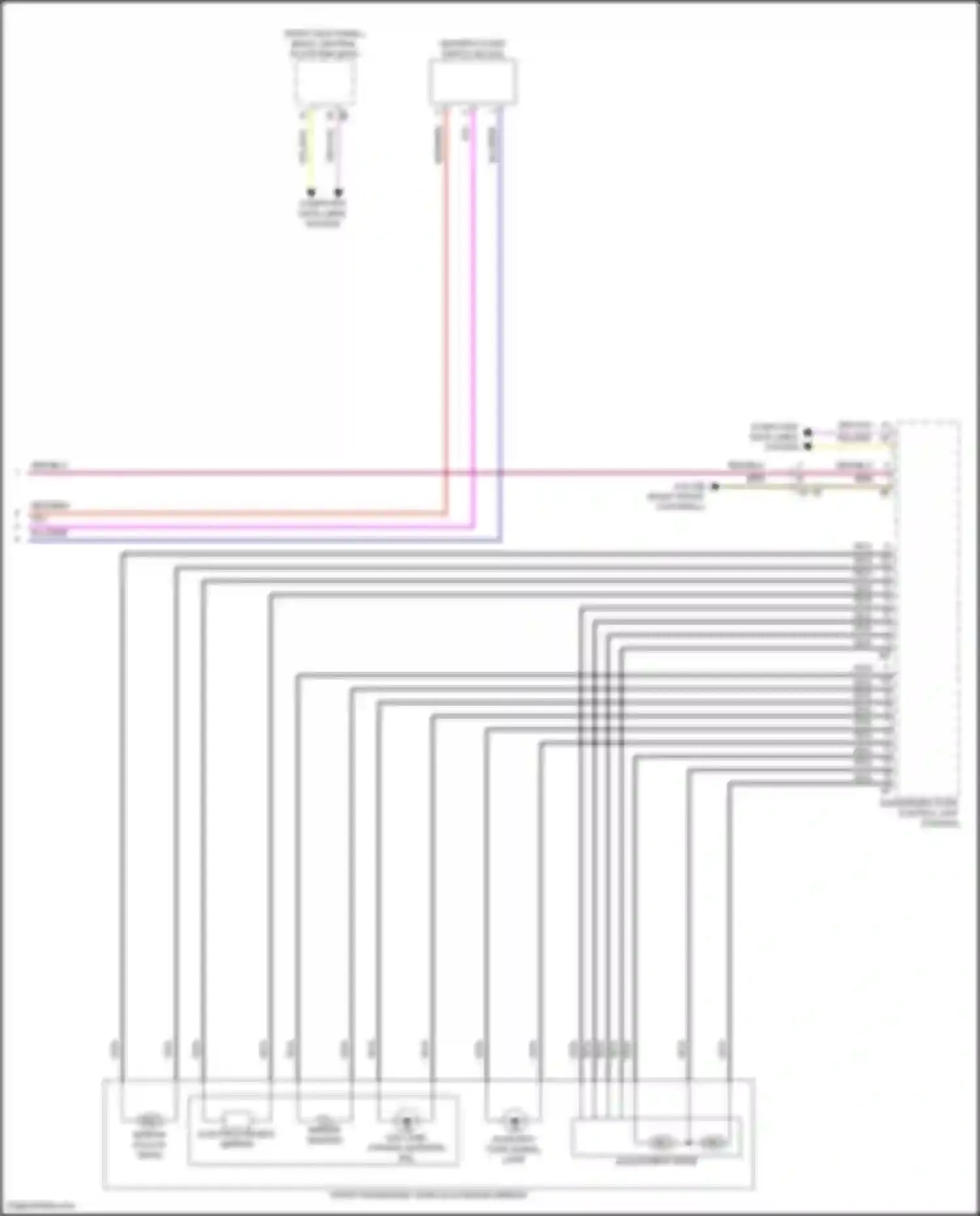 5 series BMW G60 (2023-2024): Memory mirrors circuit (2 of 2)