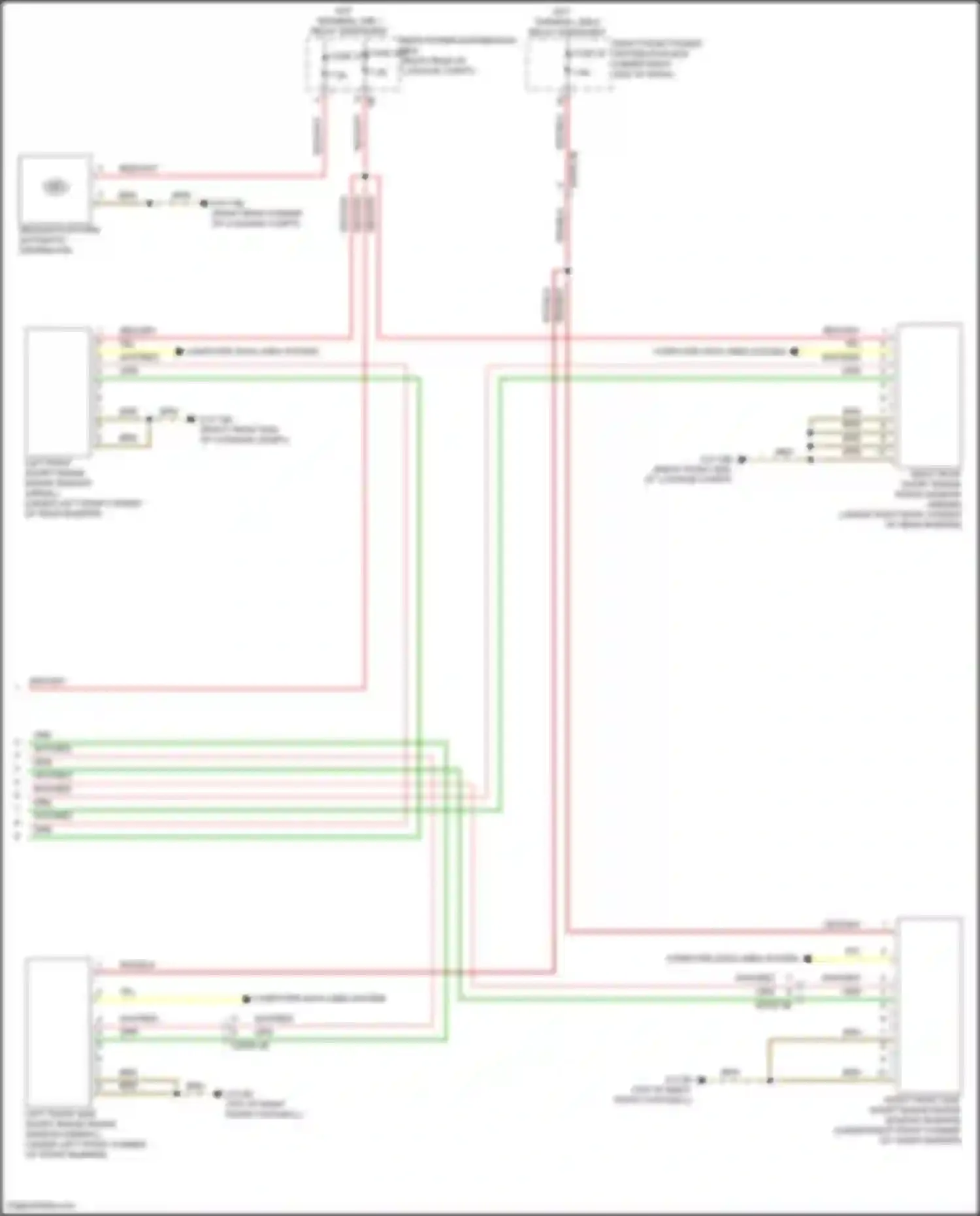 5 series BMW G60 (2023-2024): Driver assistance circuit (2 of 2)