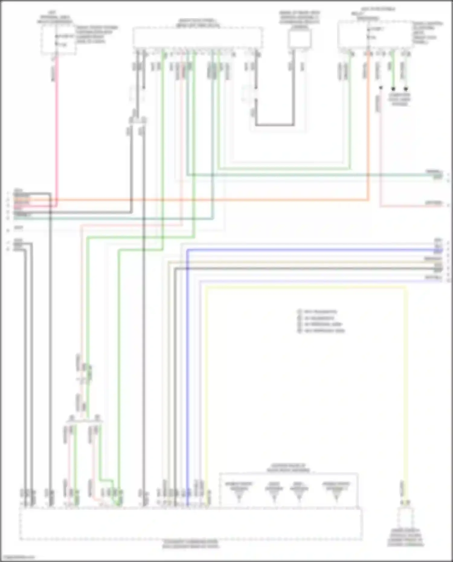 5 series BMW G60 (2023-2024): Navigation circuit, base (2 of 5)