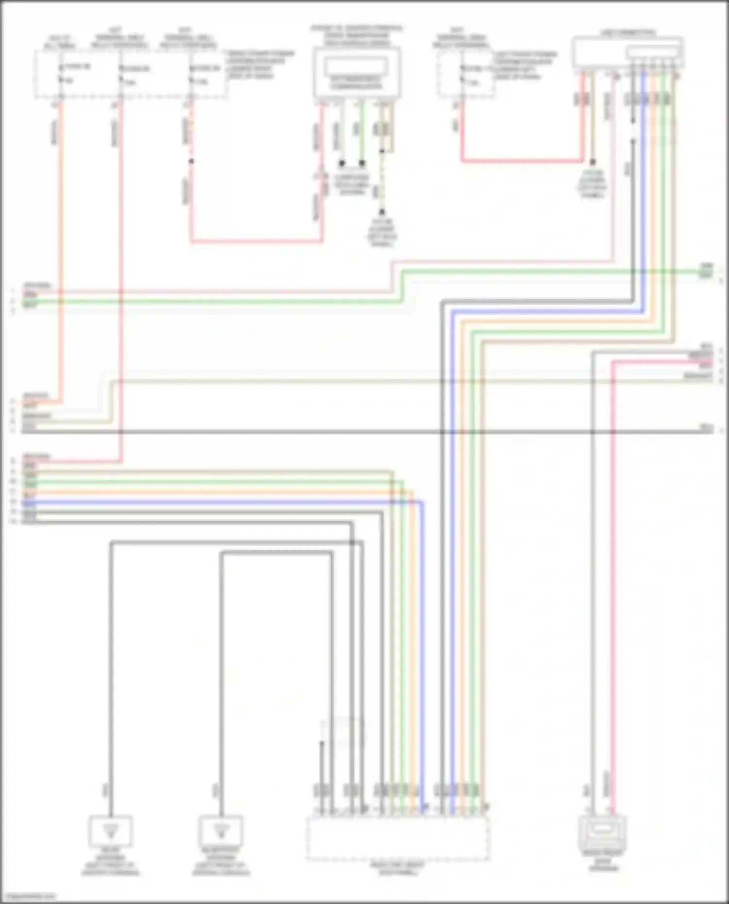 5 series BMW G60 (2023-2024): Navigation circuit, high level (4 of 6)