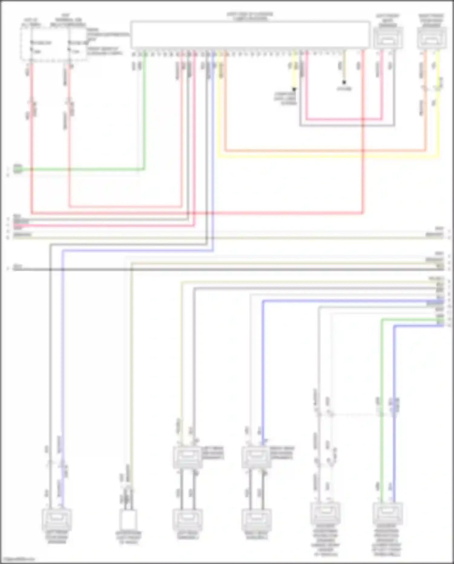 5 series BMW G60 (2023-2024): Navigation circuit, high level (5 of 6)