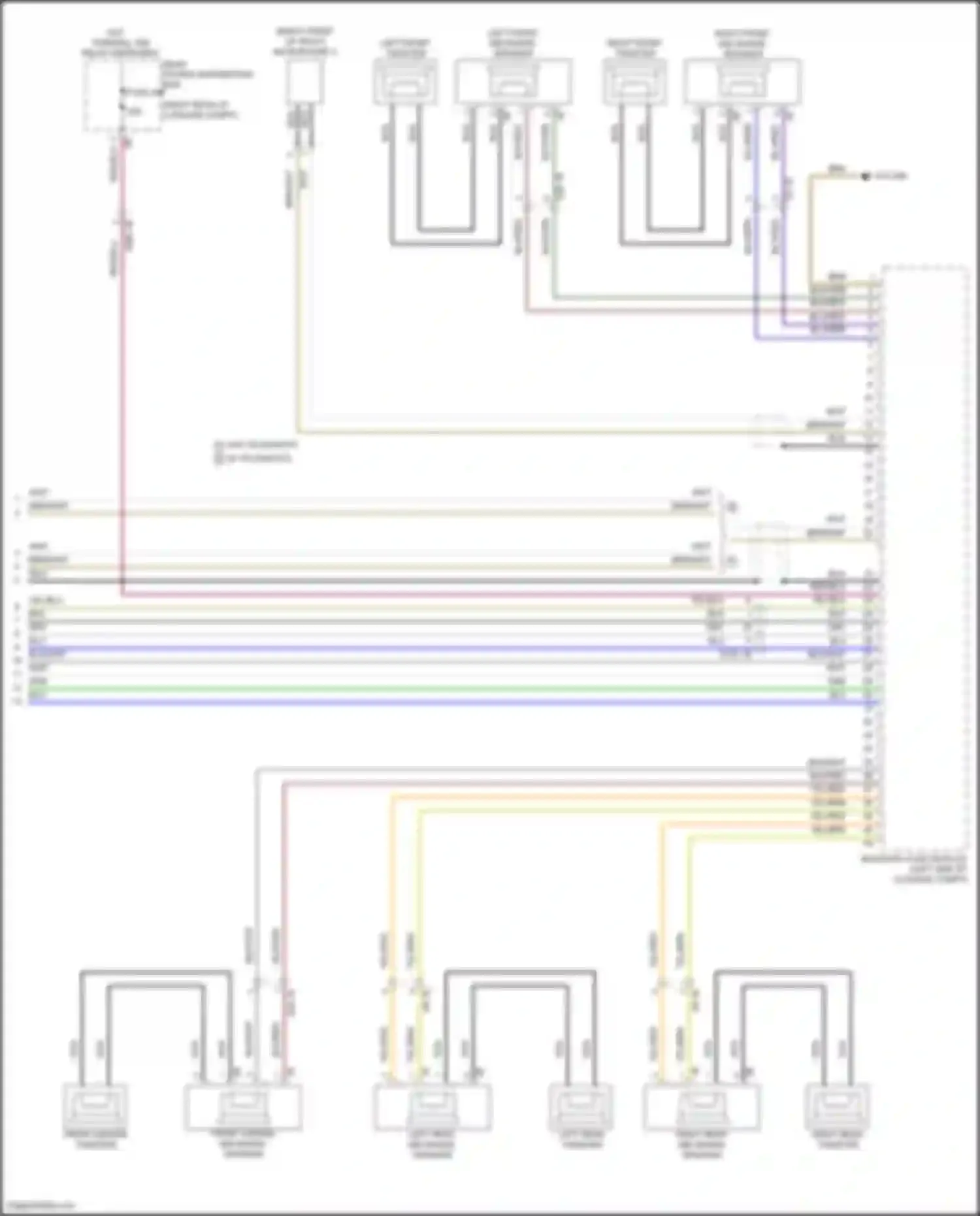 5 series BMW G60 (2023-2024): Navigation circuit, high level (6 of 6)
