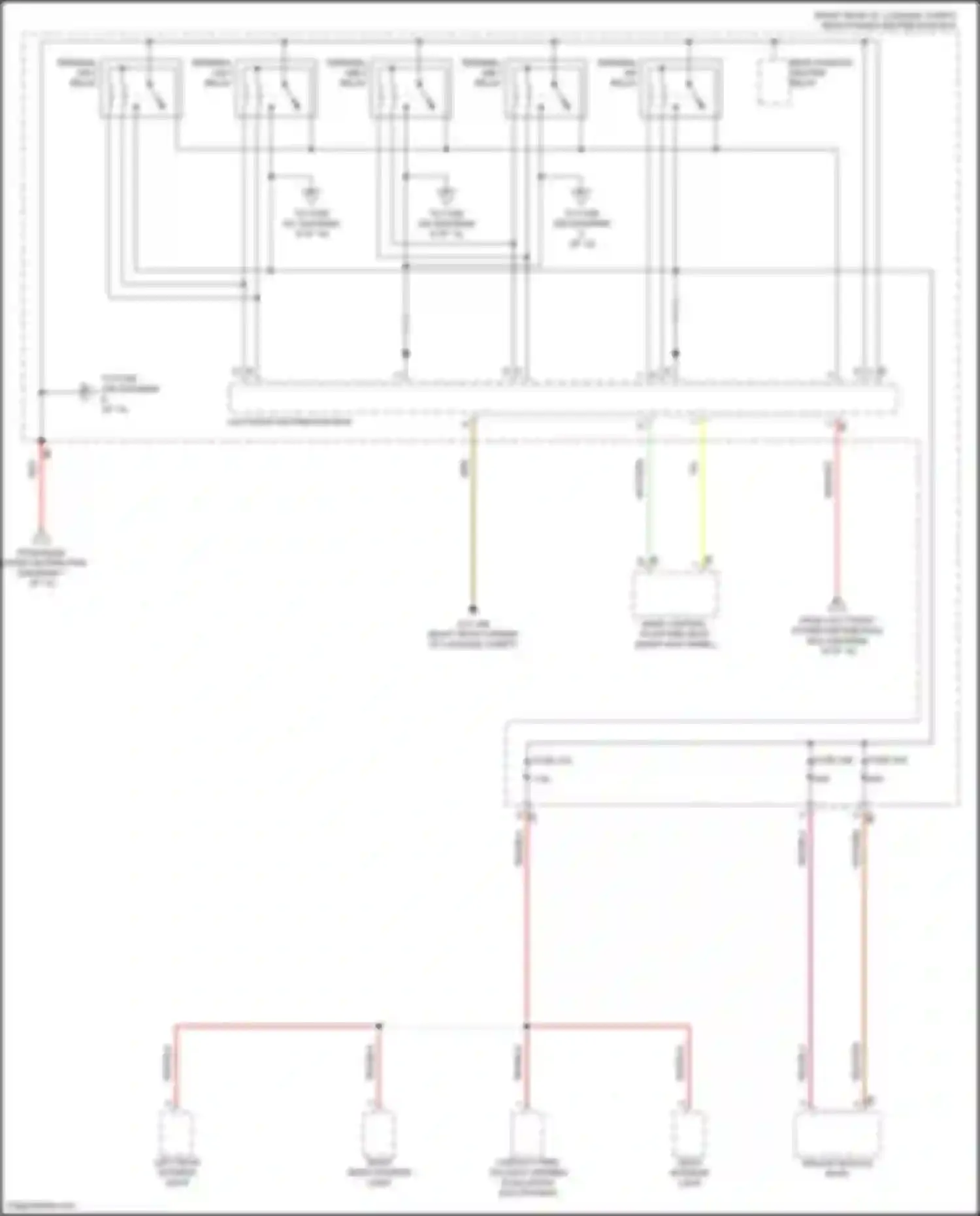 5 series BMW G60 (2023-2024): Power distribution circuit (7 of 10)