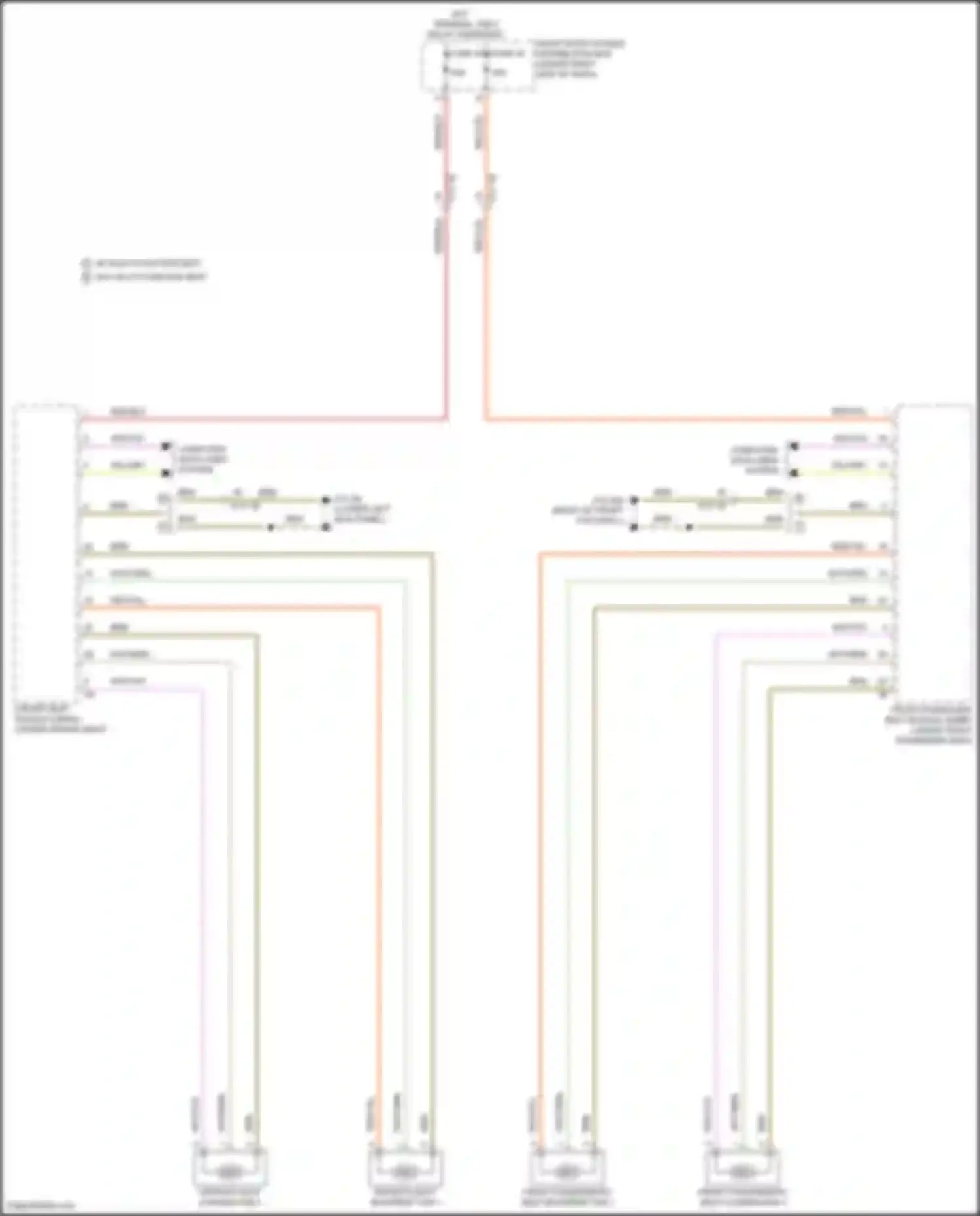 5 series BMW G60 (2023-2024): Seat ventilation circuit