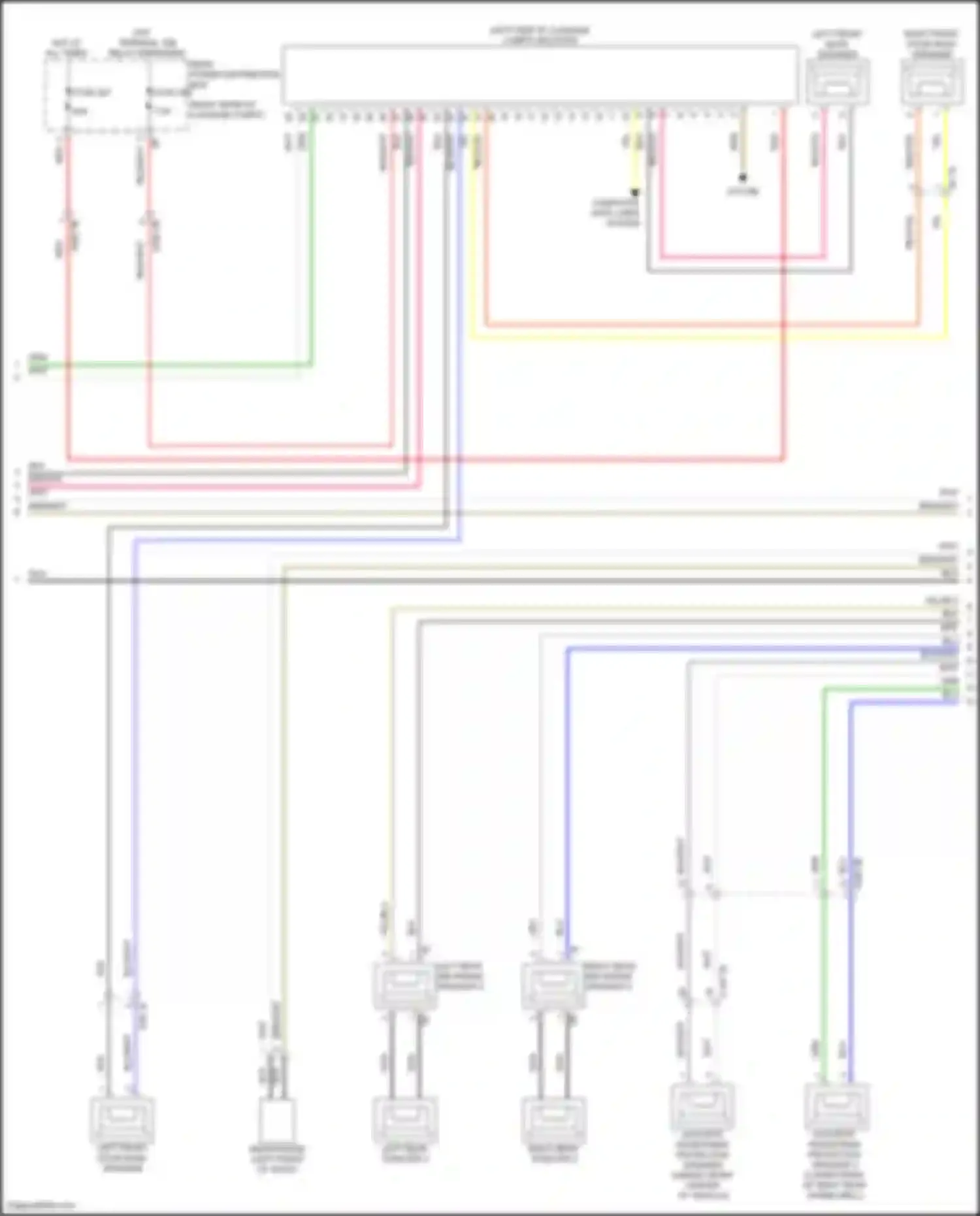5 series BMW G60 (2023-2024): Radio circuit, high level (5 of 6)