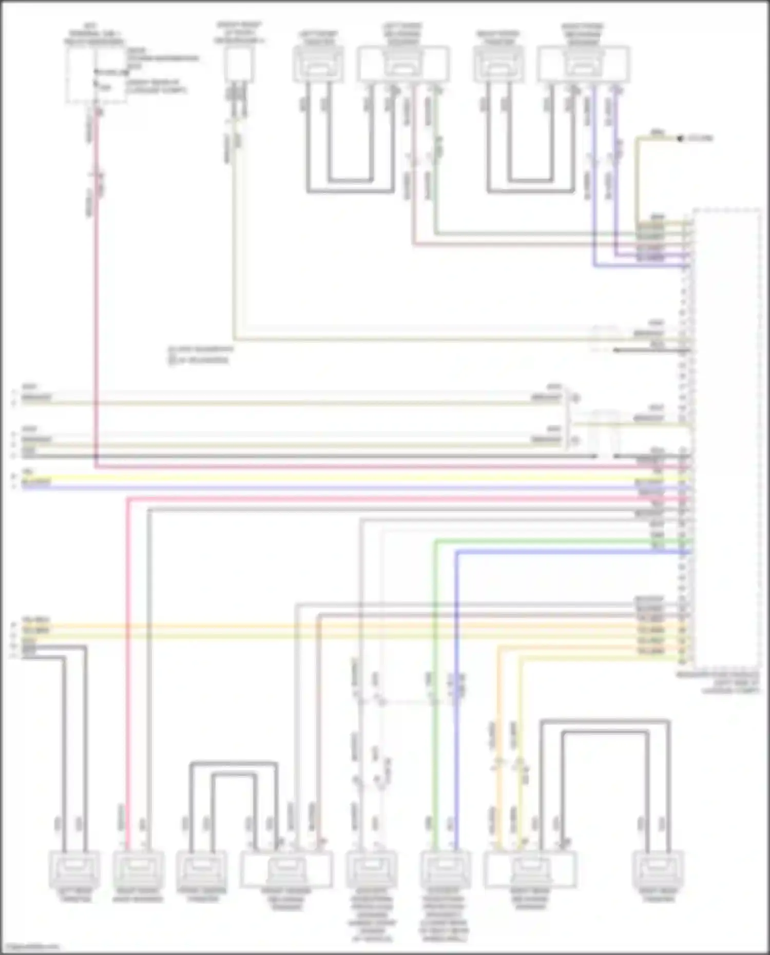 5 series BMW G60 (2023-2024): Radio circuit, mid level (5 of 5)