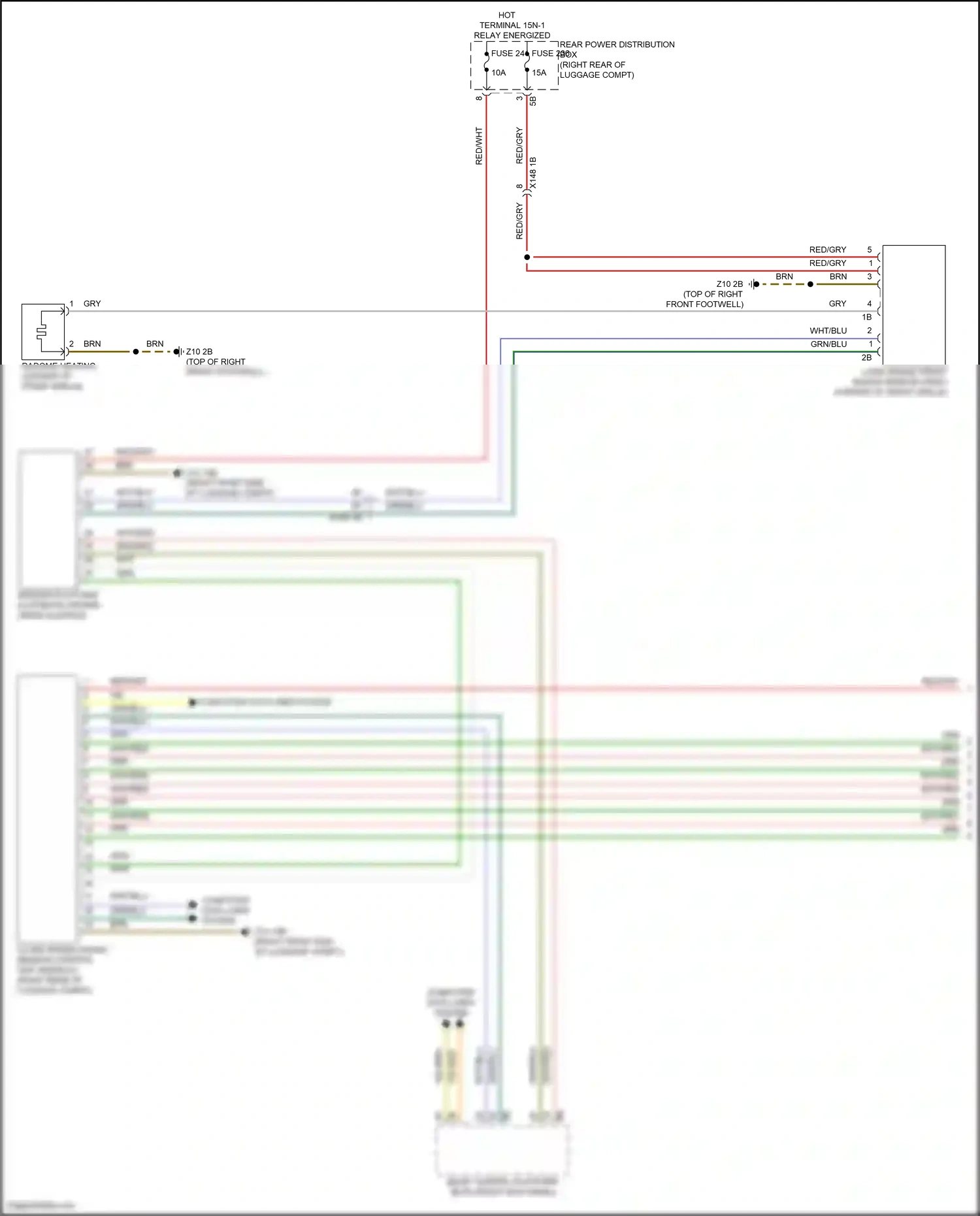 Wiring diagram computer data lines system for BMW 5 series G60 (2023-2024) (11 of 96)