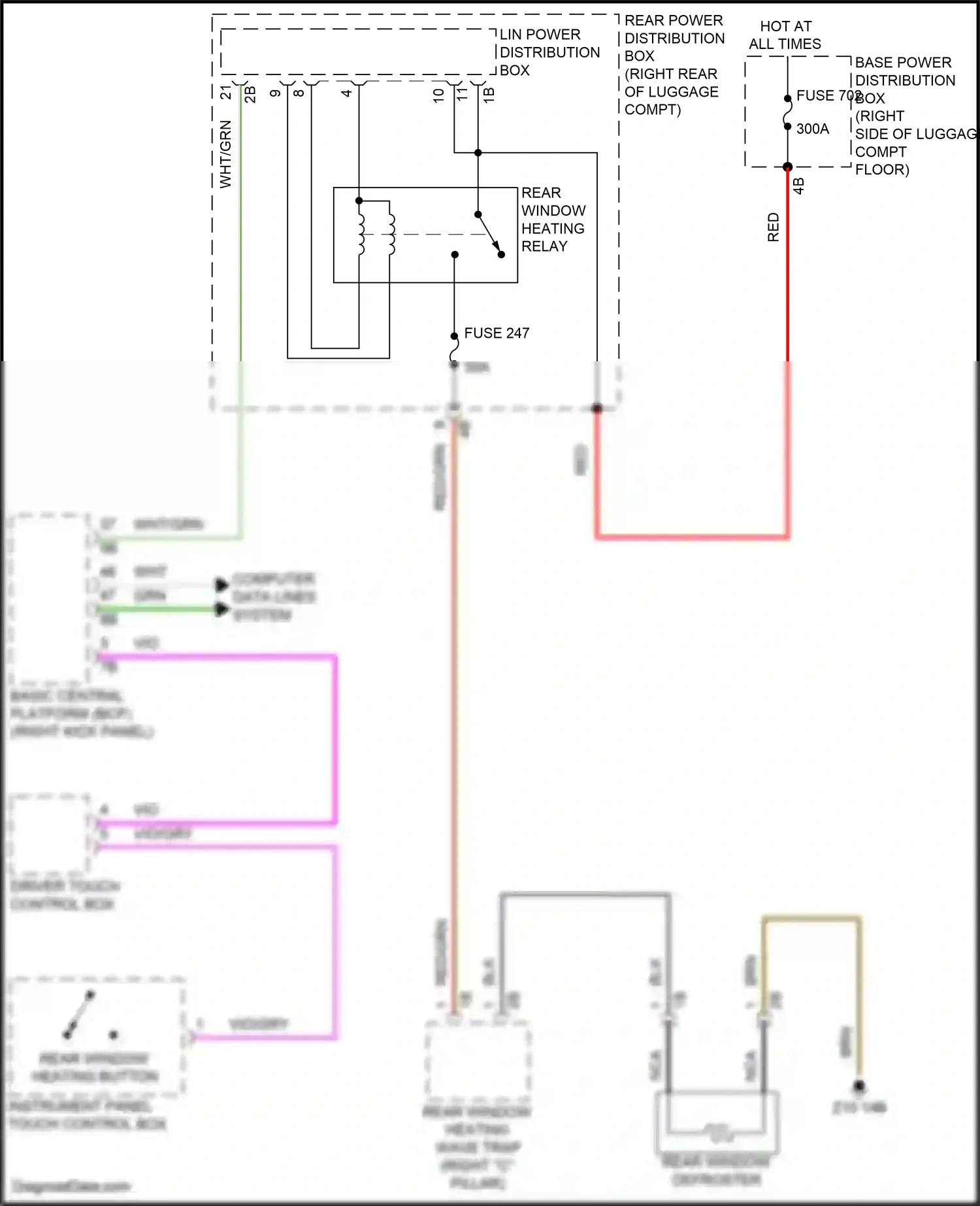 Wiring diagram computer data lines system for BMW 5 series G60 (2023-2024) (36 of 96)