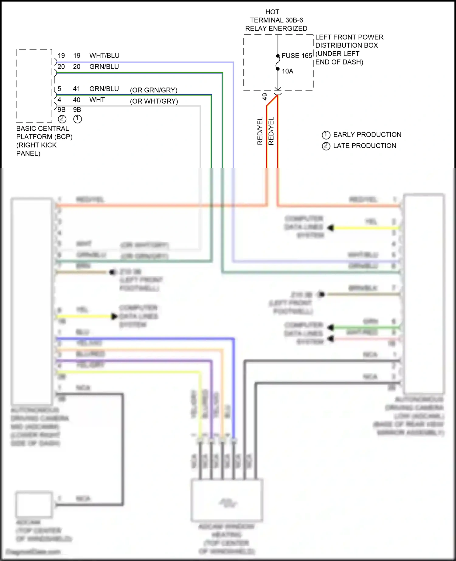 Wiring diagram computer data lines system for BMW 5 series G60 (2023-2024) (1 of 96)
