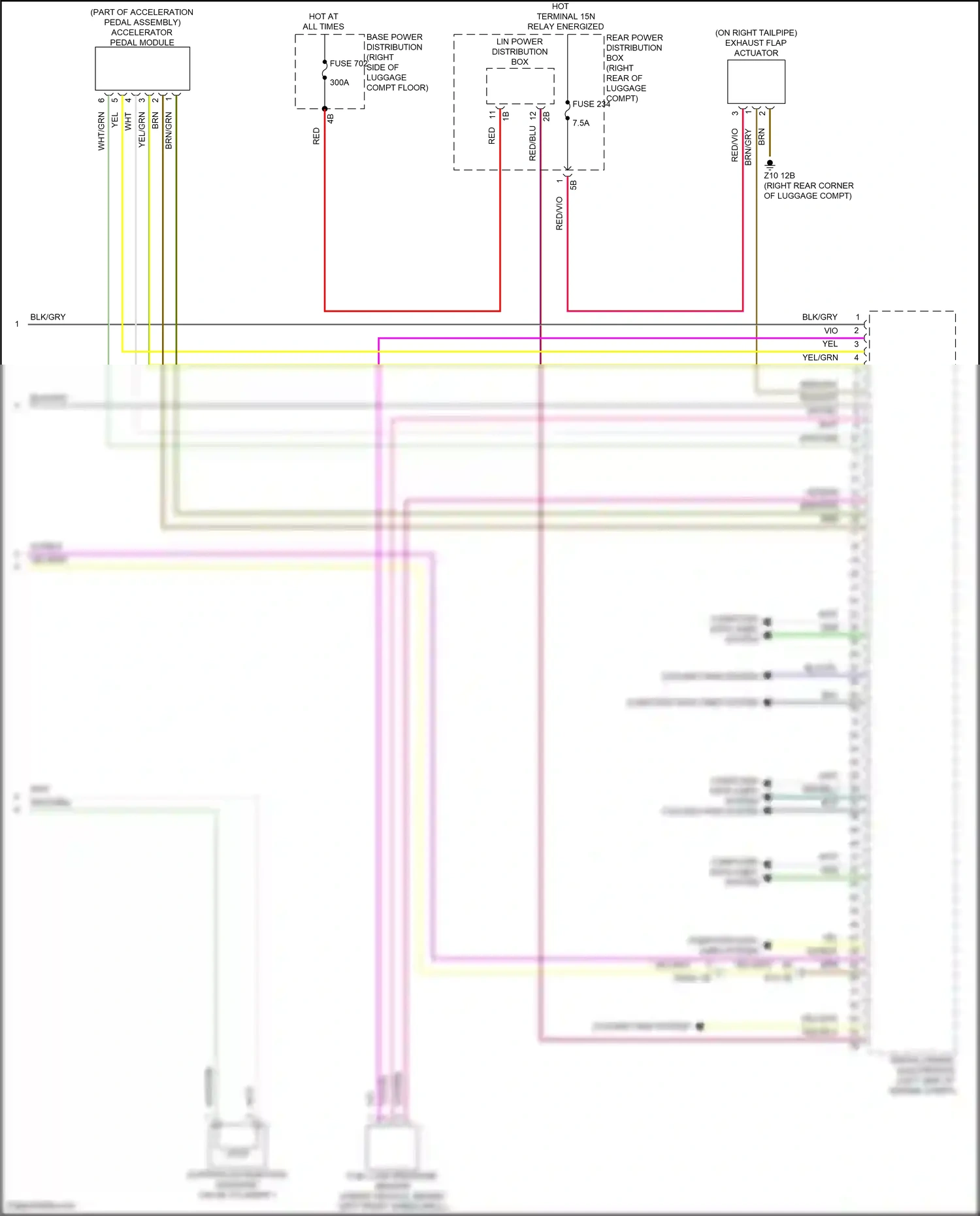 Wiring diagram computer data lines system for BMW 5 series G60 (2023-2024) (93 of 96)