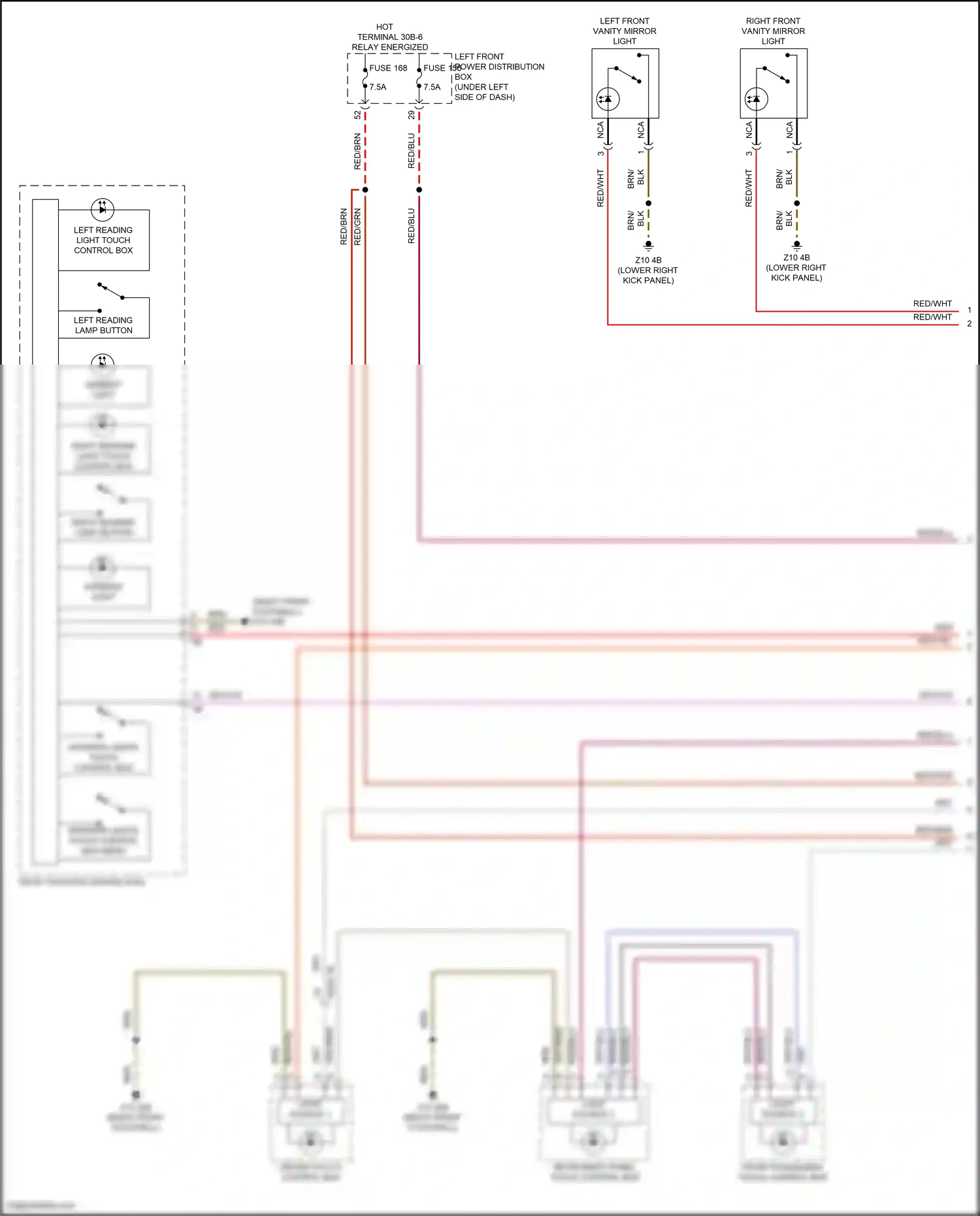 Wiring diagram light source 2 for BMW 5 series G60 (2023-2024) (1 of 7)