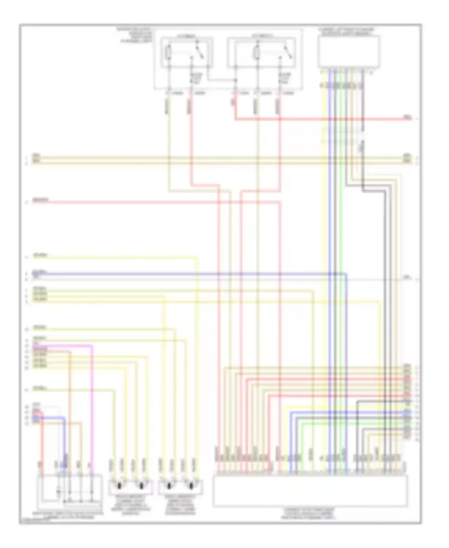 6 series BMW E63/E64 facelift (2007-2010): Wiring diagram engine performance 4.8l (3 of 6)