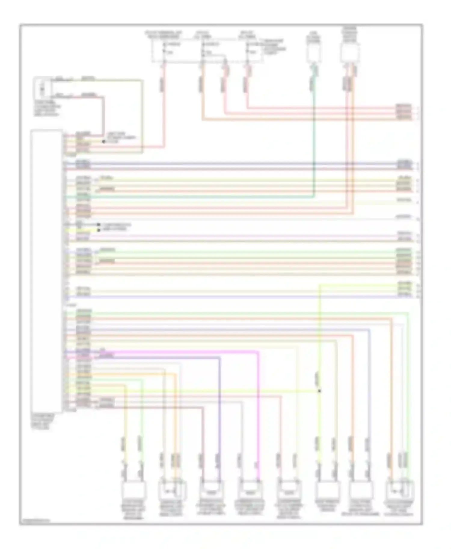 Wiring diagram brn/vio for BMW 6 series E63/E64 facelift (2007-2010) (3 of 5)