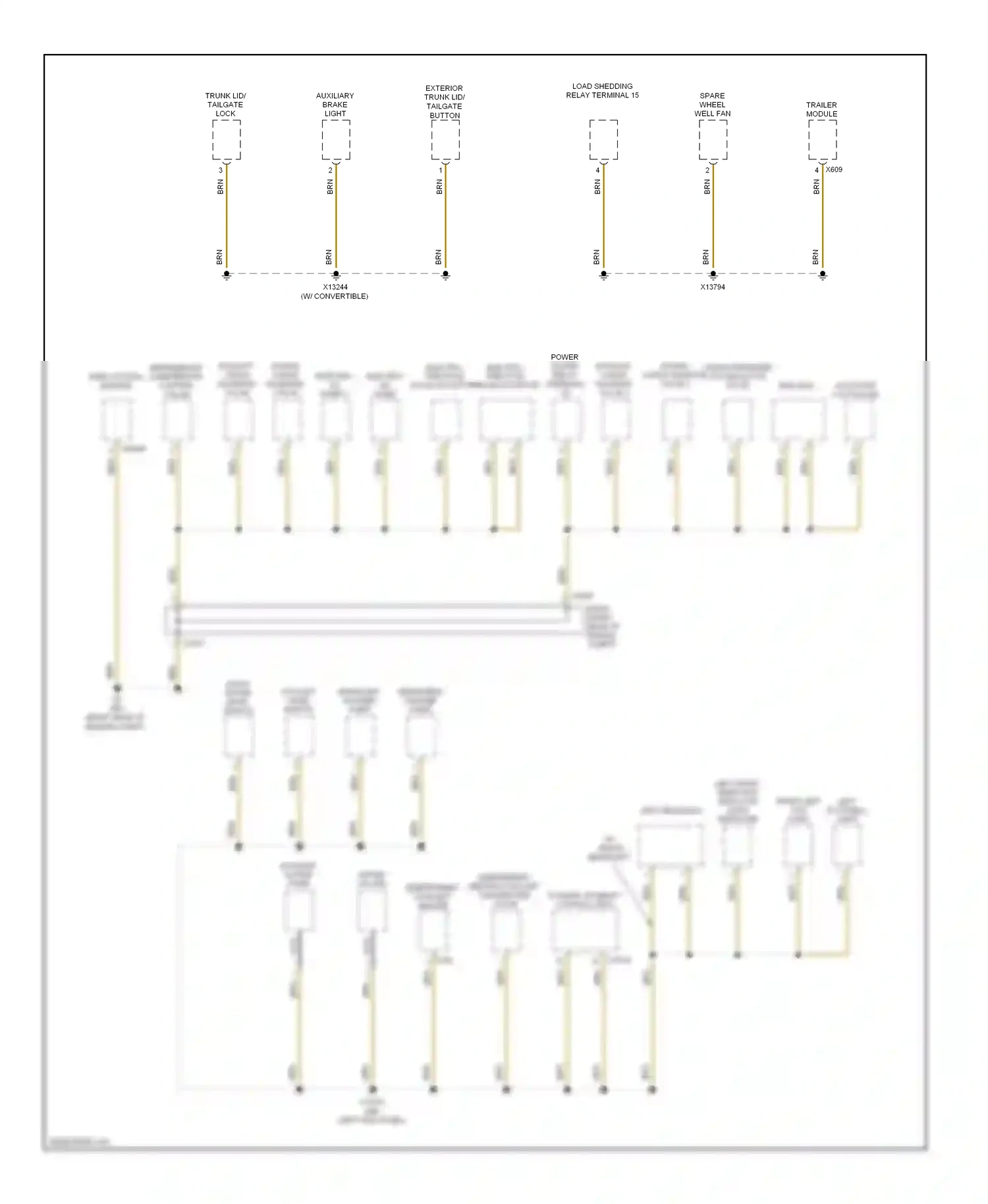 Wiring diagram nca for BMW 6 series E63/E64 facelift (2007-2010) (24 of 53)