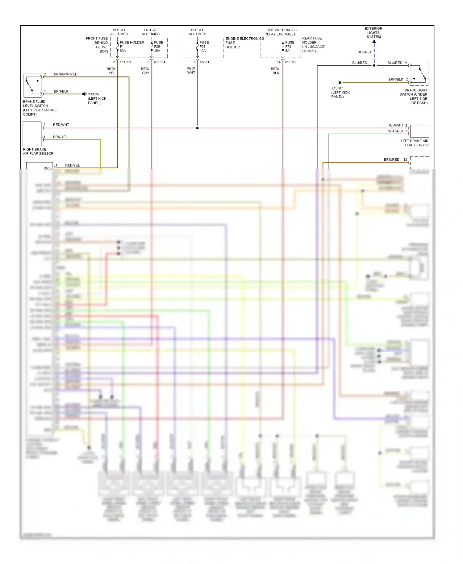 Wiring diagram nca for BMW 6 series E63/E64 facelift (2007-2010) (30 of 53)