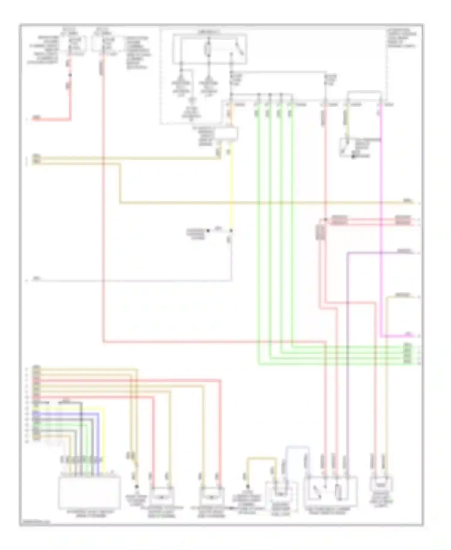 Wiring diagram red/wht for BMW 6 series E63/E64 facelift (2007-2010) (19 of 29)