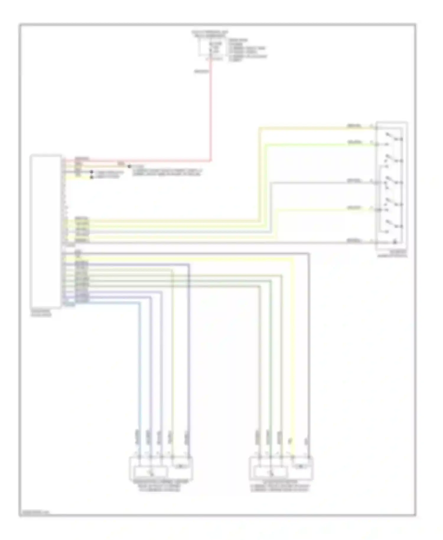 Wiring diagram blk/grn for BMW 6 series E63/E64 facelift (2007-2010)