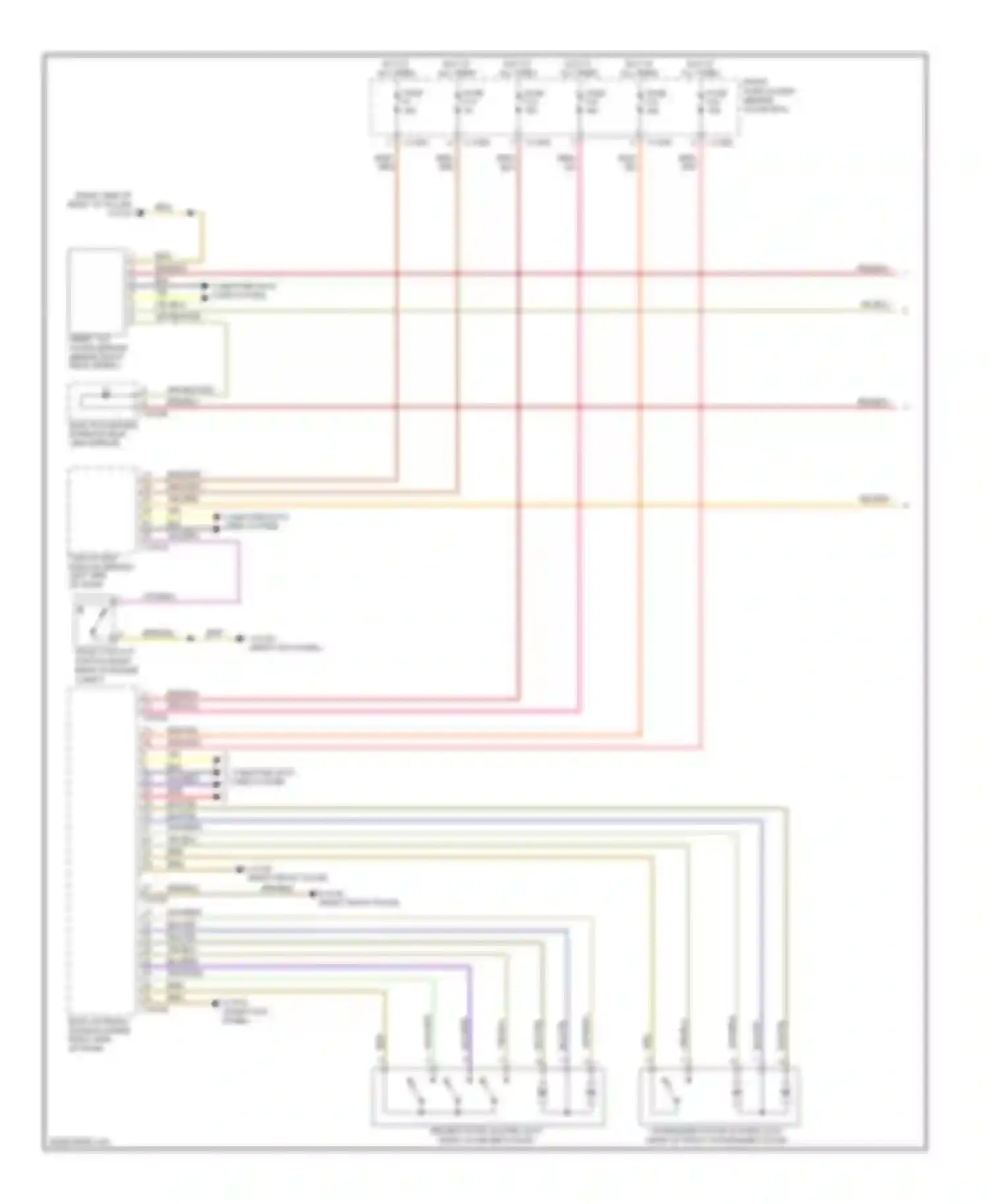 Wiring diagram yel/red for BMW 6 series E63/E64 facelift (2007-2010) (3 of 26)