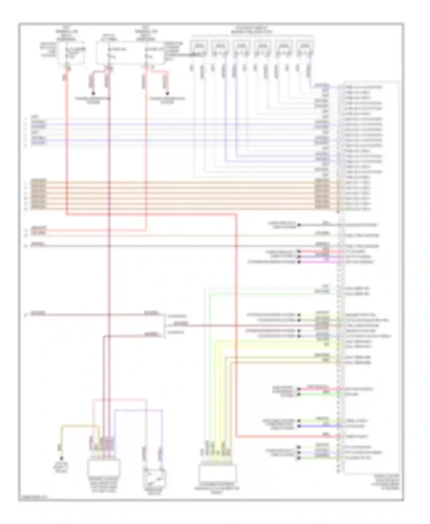 6 series BMW F06/F13/F12 (2011-2015): Wiring diagram engine performance 3.0l turbo (5 of 5)