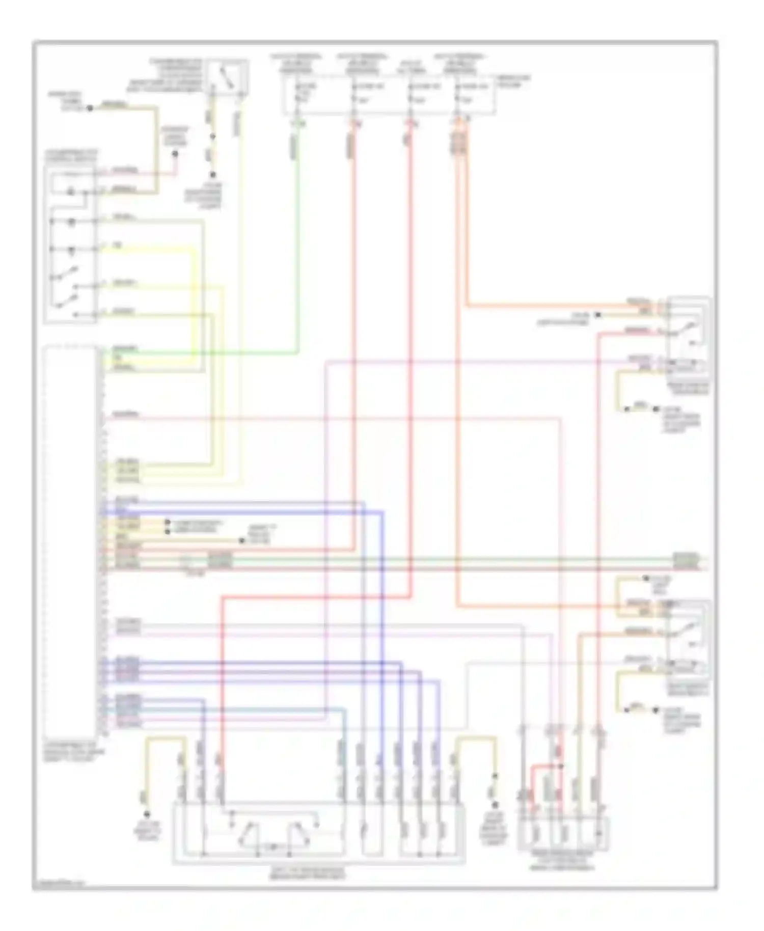 Wiring diagram blk/wht for BMW 6 series F06/F13/F12 (2011-2015) (21 of 42)