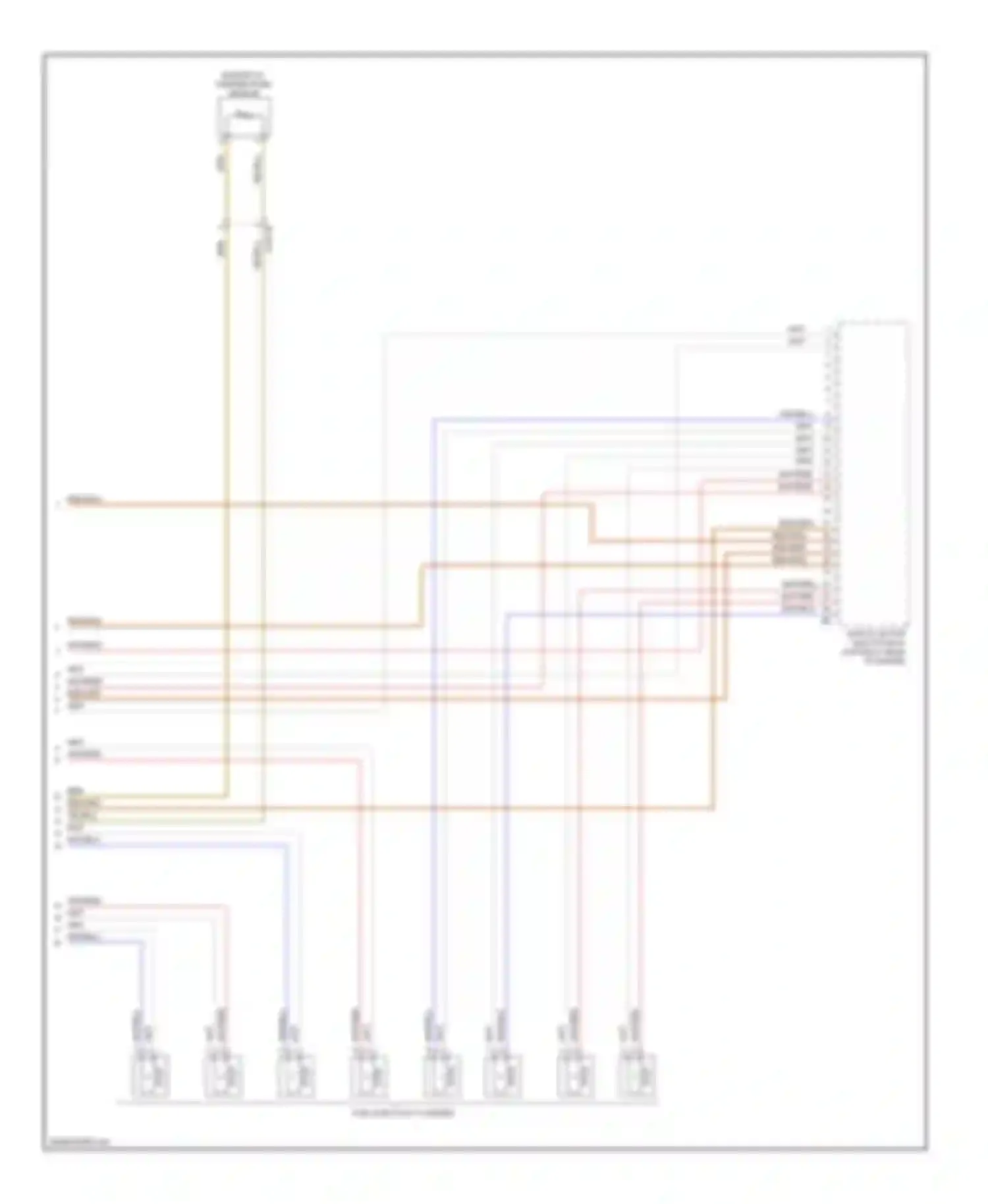 Wiring diagram engine oil temperature sensor for BMW 6 series F06/F13/F12 (2011-2015)