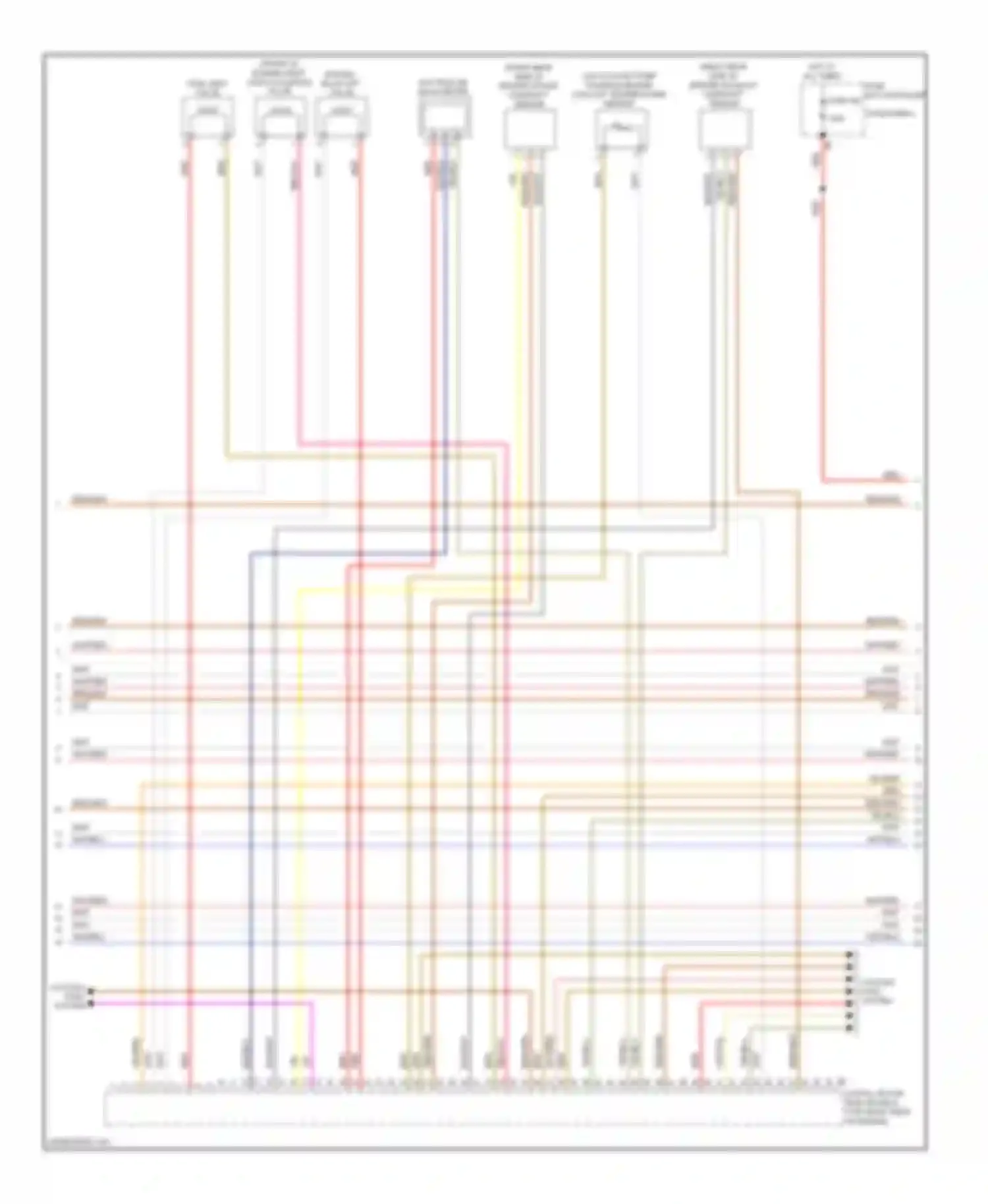 Wiring diagram on battery) for BMW 6 series F06/F13/F12 (2011-2015)
