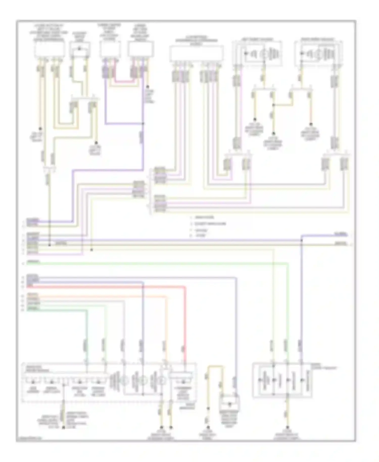 Wiring diagram grn/blu for BMW 6 series F06/F13/F12 (2011-2015) (12 of 24)
