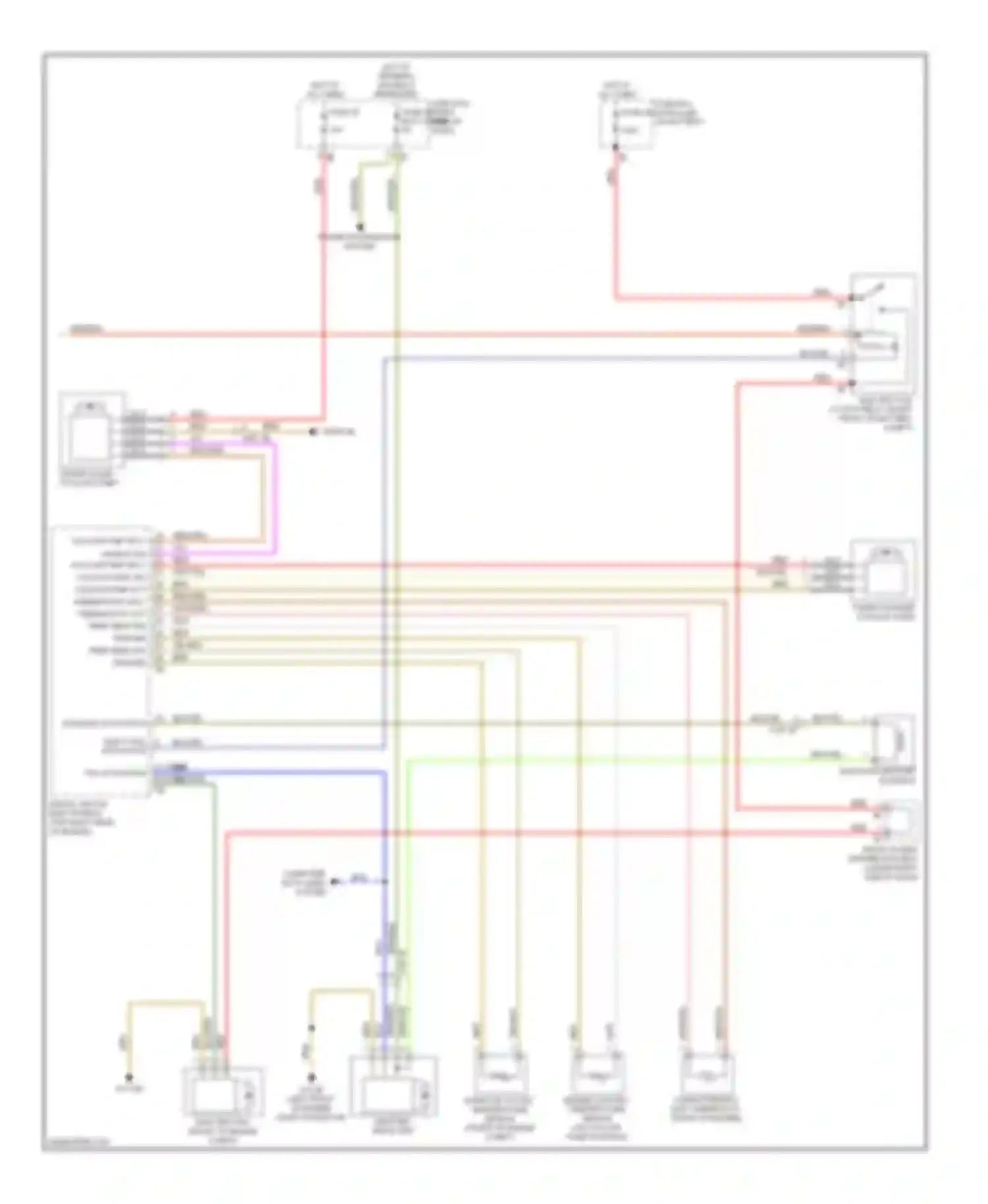 Wiring diagram hot at all times for BMW 6 series F06/F13/F12 (2011-2015) (34 of 43)
