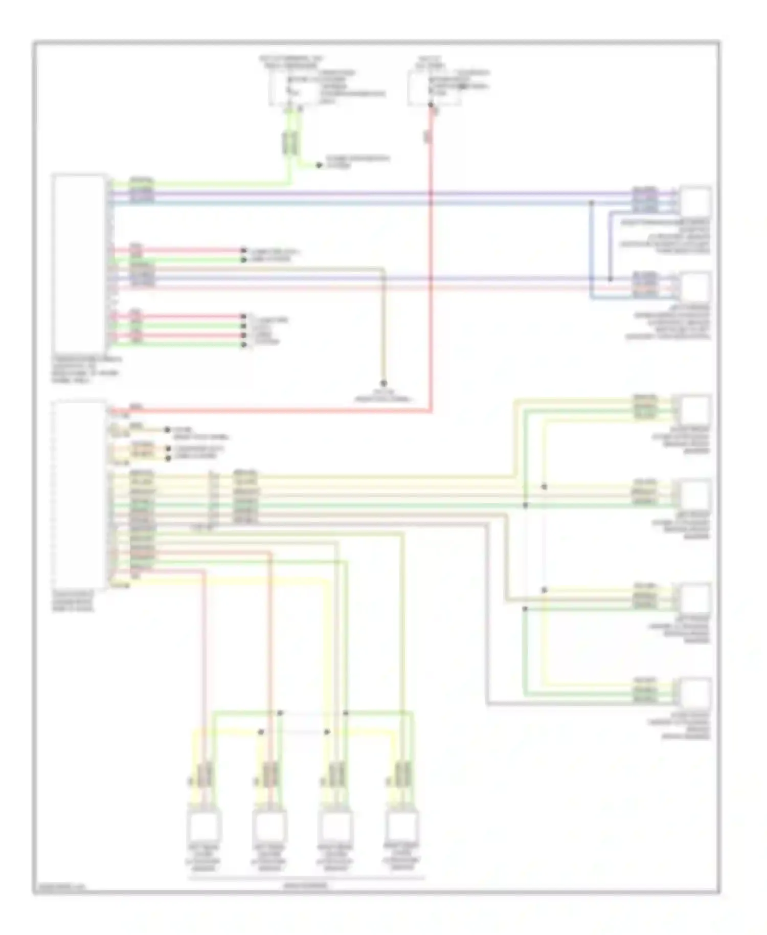 Wiring diagram pnk for BMW 6 series F06/F13/F12 (2011-2015)