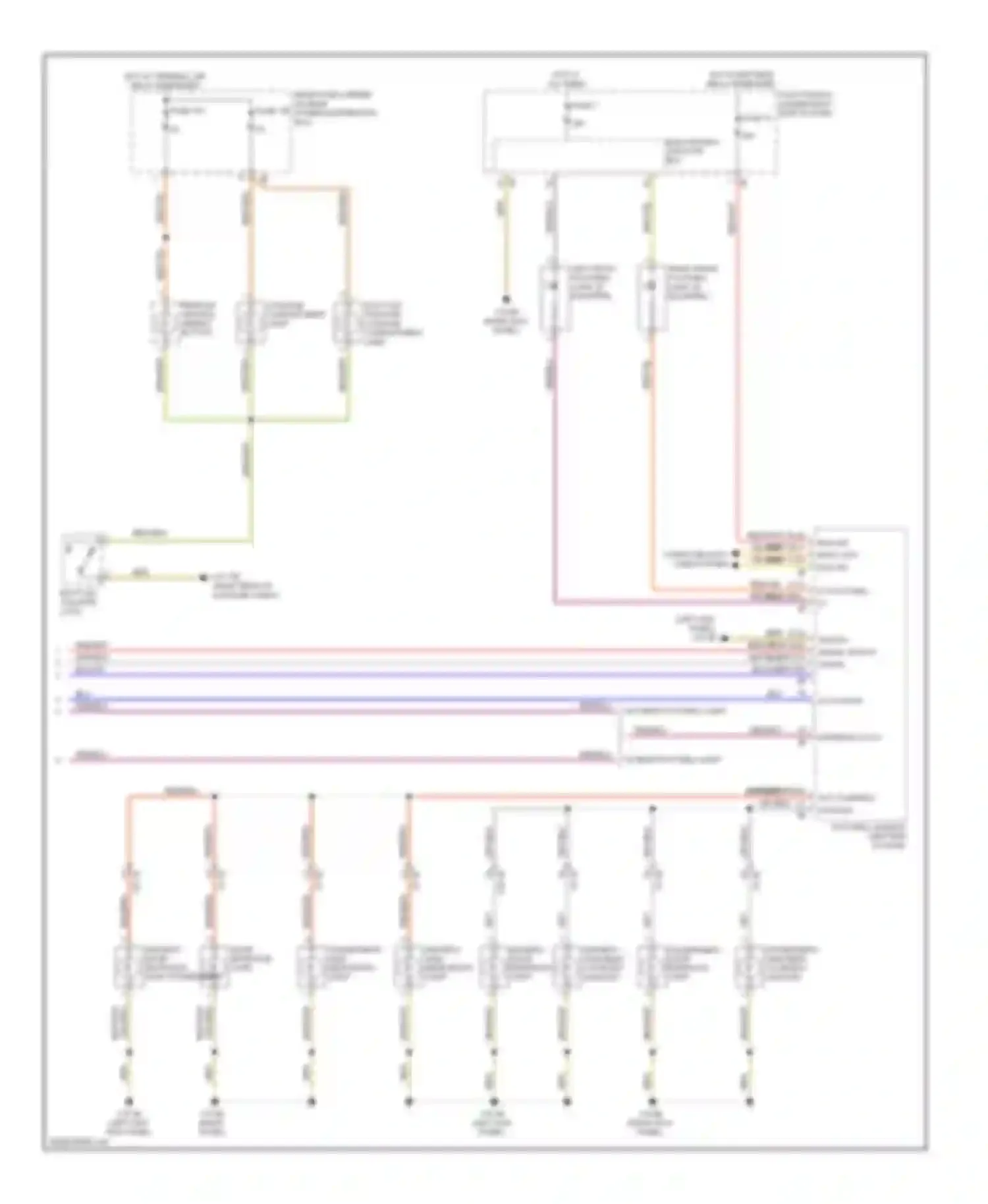 Wiring diagram fuse 154 for BMW 6 series F06/F13/F12 (2011-2015)