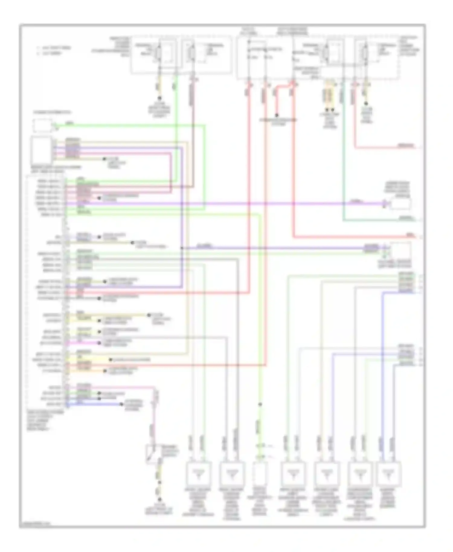 Wiring diagram sw sig sw sig sw sig clutch mod sig for BMW 6 series F06/F13/F12 (2011-2015) (1 of 1)