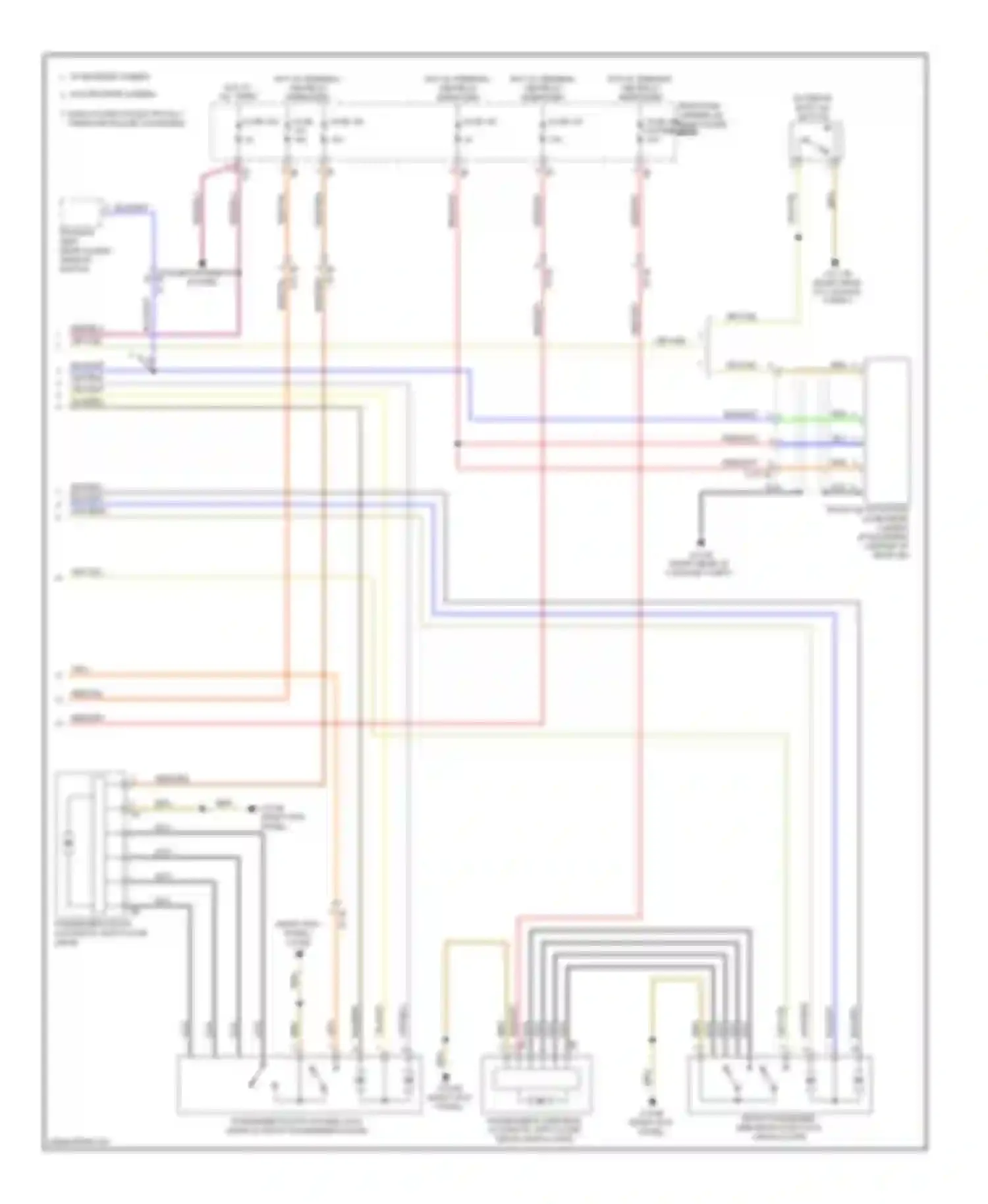 Wiring diagram hot w/ terminal for BMW 6 series F06/F13/F12 (2011-2015)