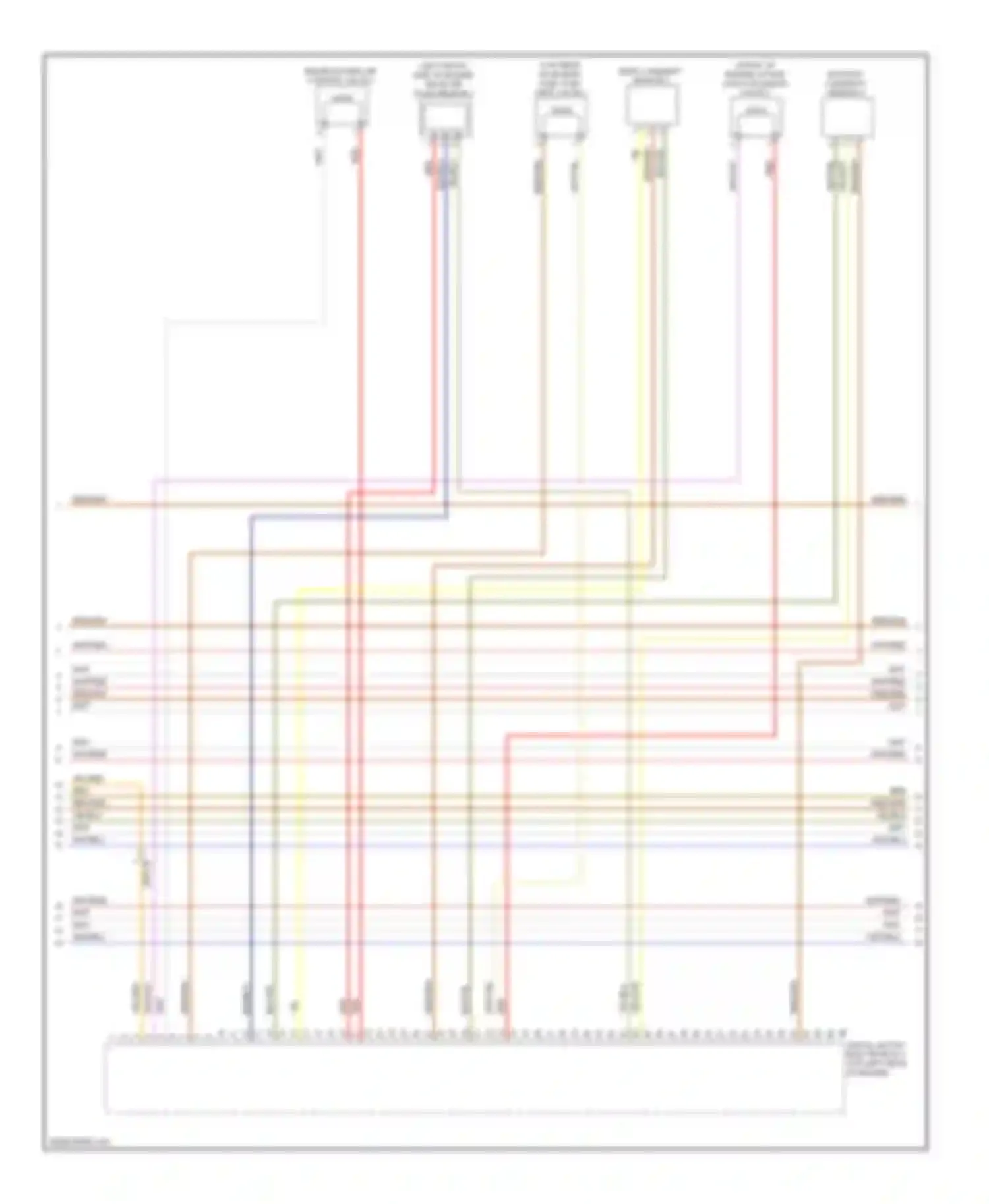 Wiring diagram yel for BMW 6 series F06/F13/F12 (2011-2015) (62 of 62)