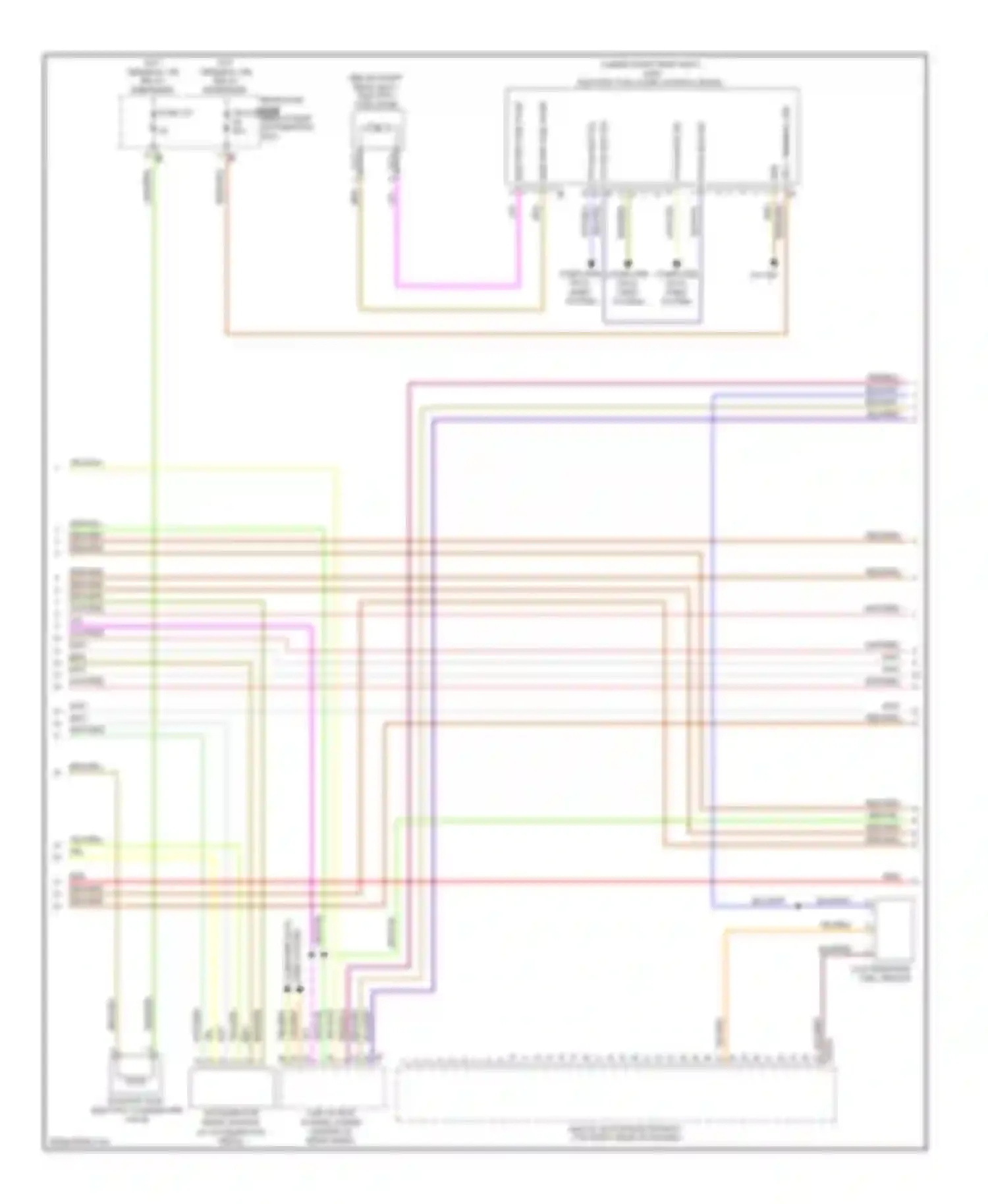 6 series Gran Coupe BMW F06 (2011-2015): Wiring diagram engine performance 4.4l twin turbo (2 of 11)