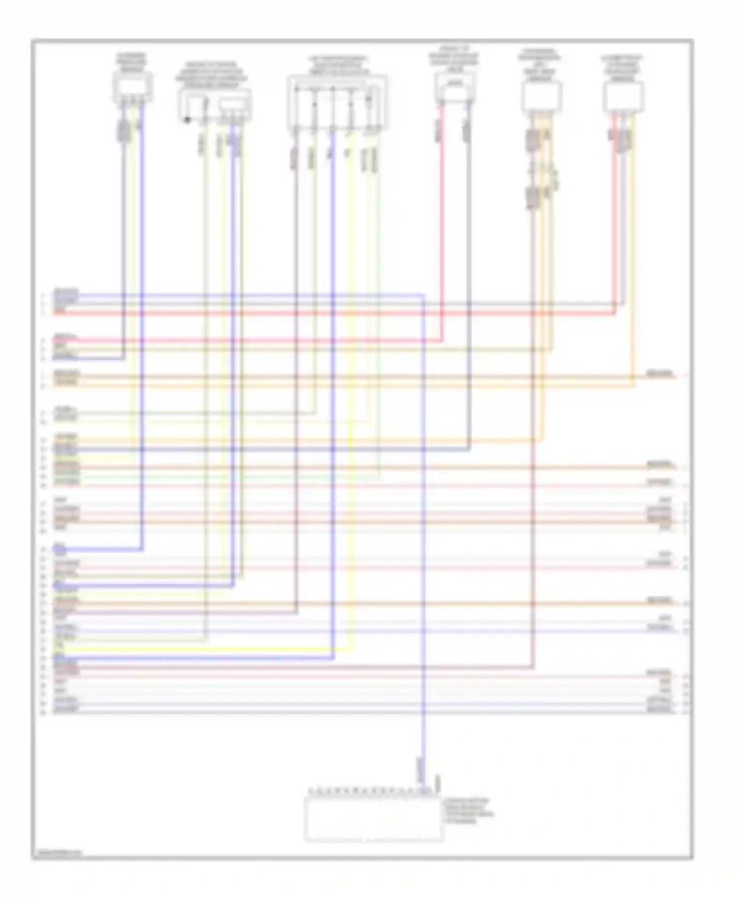 6 series Gran Coupe BMW F06 (2011-2015): Wiring diagram engine performance 4.4l twin turbo (5 of 11)
