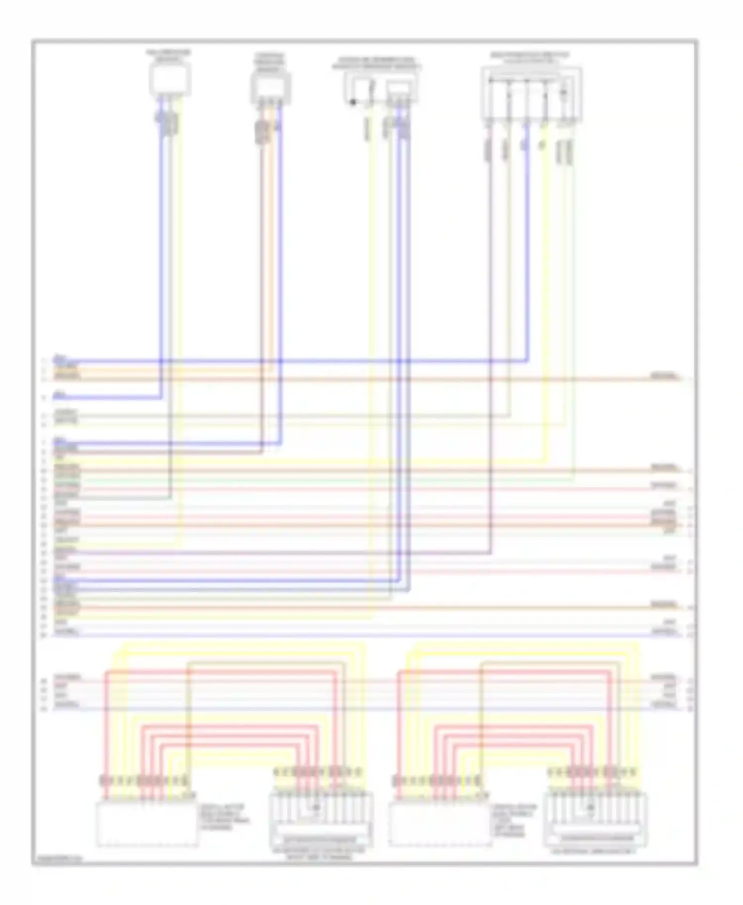 6 series Gran Coupe BMW F06 (2011-2015): Wiring diagram engine performance 4.4l twin turbo (7 of 11)