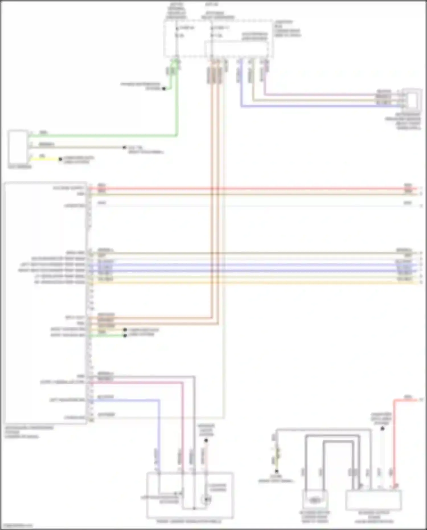 Wiring diagram computer data lines system for BMW 6 series Gran Coupe F06 facelift (2015-2017) (2 of 77)