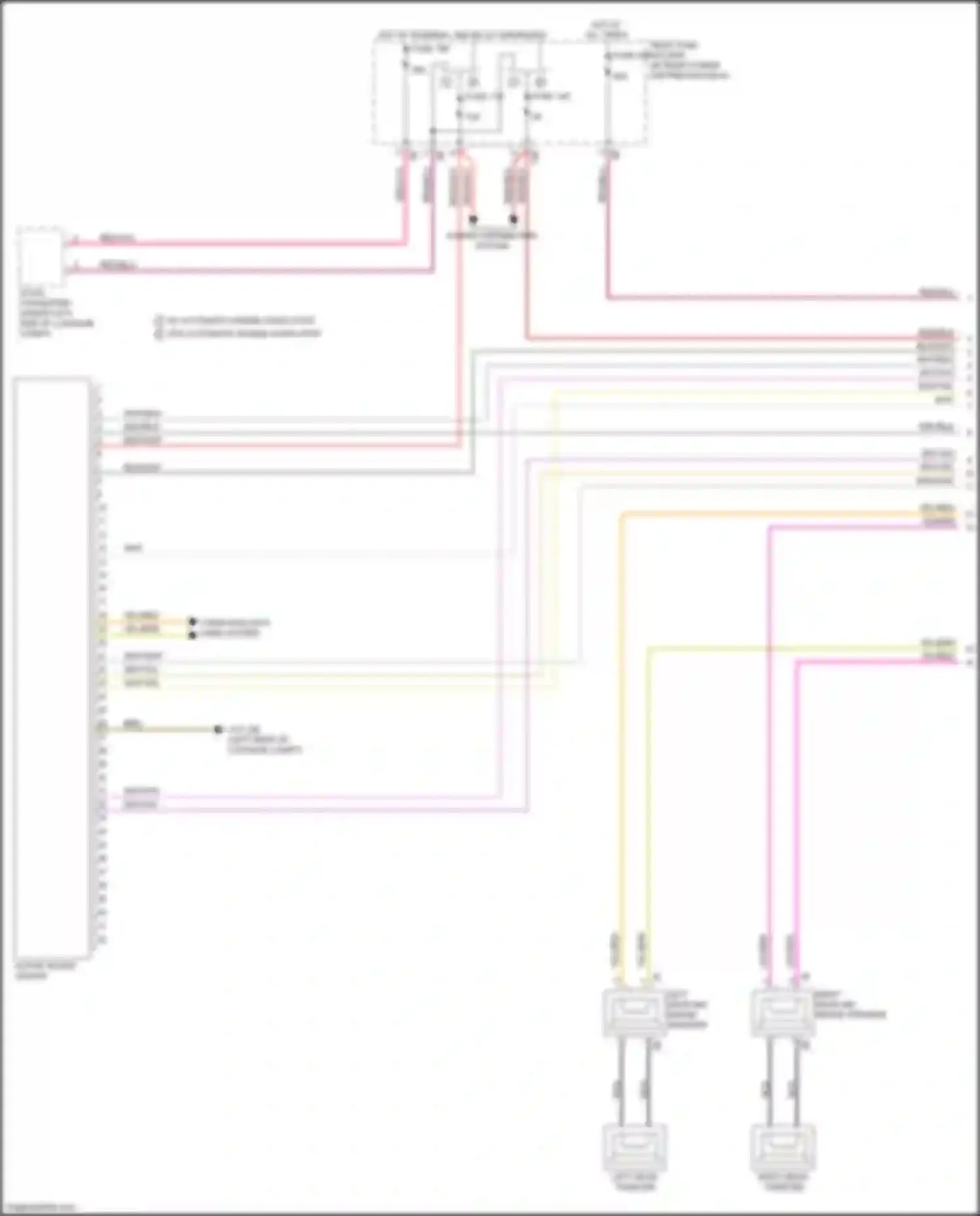 Wiring diagram computer data lines system for BMW 6 series Gran Coupe F06 facelift (2015-2017) (19 of 77)