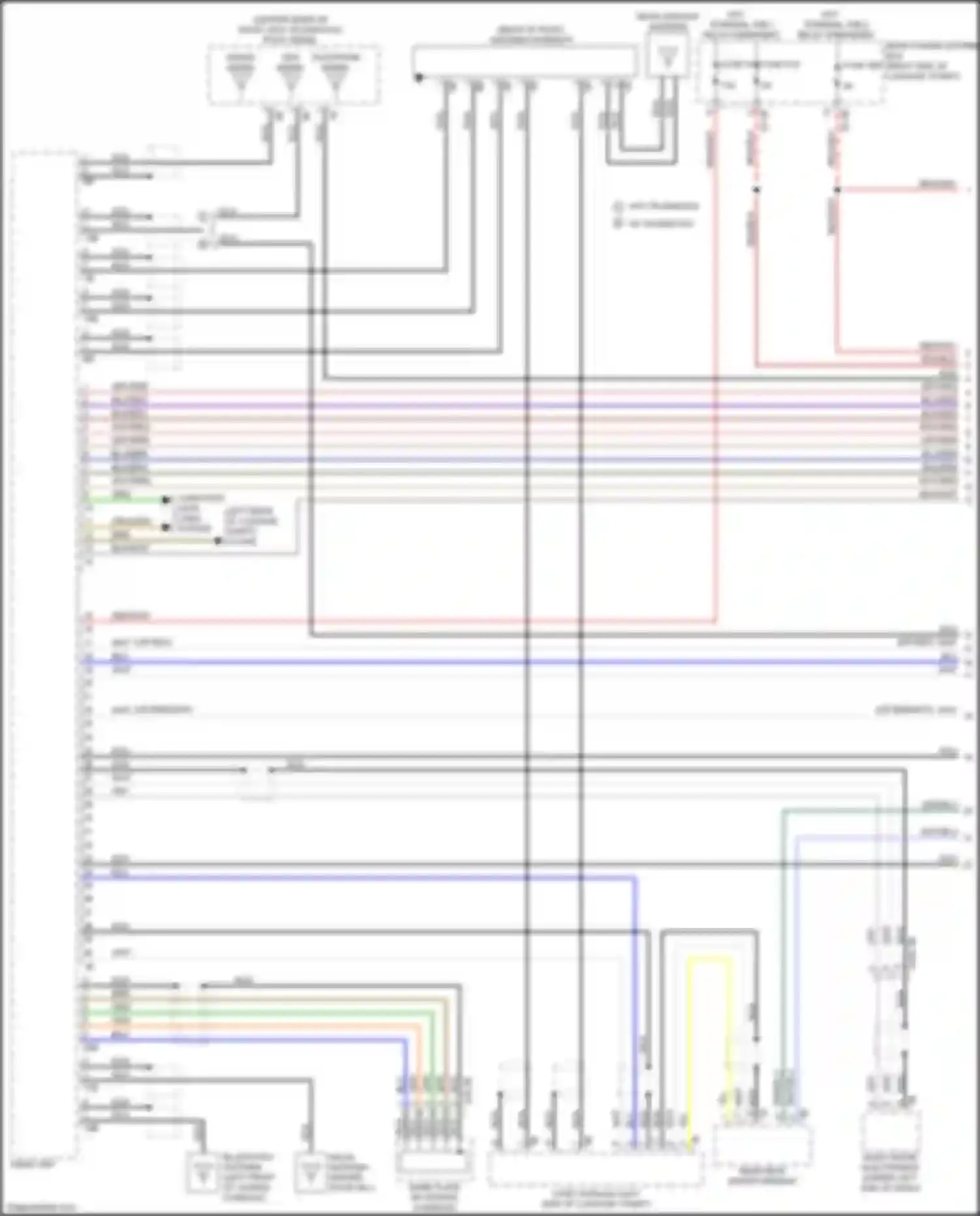 6 series GT BMW G32 (2017-2020): Navigation circuit, w/o hifi radio w/ active sound design (1 of 4)