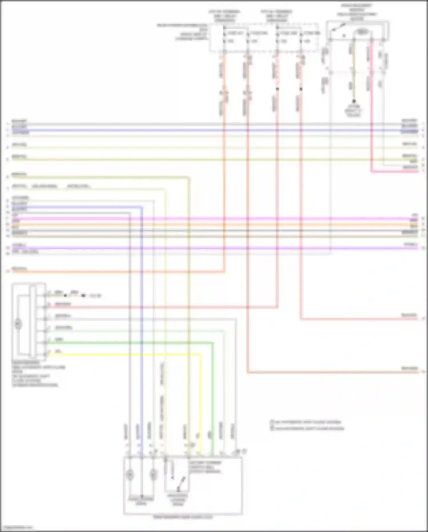 Wiring diagram blk for BMW 6 series GT G32 (2017-2020) (9 of 80)